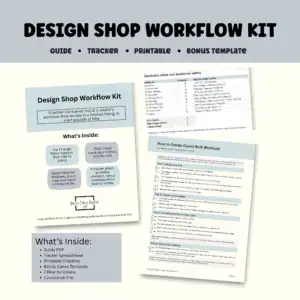 Build a Profitable Digital Design Shop—15 Minutes at a Time.