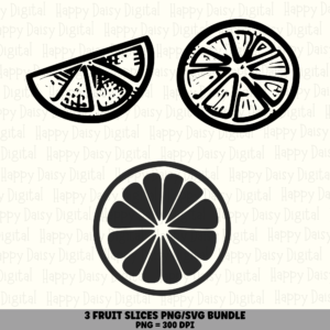3 Lime & Orange PNG SVG Bundle | Citrus Designs | Sublimation Cricut Digital Download