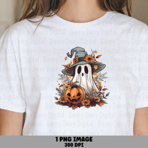 Witch Ghost PNG Witch Ghost Design Ghost Illustration Sublimation Design Commercial Use POD
