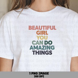 Beautiful Girl PNG | Sublimation Commercial Use POD