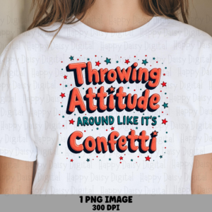 Throwing Attitude PNG | Sublimation Commercial Use POD