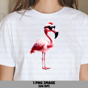 Cool Sunglasses Flamingo PNG | Sublimation Commercial Use POD