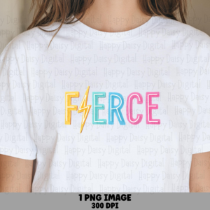 Fierce Lightning PNG | Sublimation Commercial Use POD