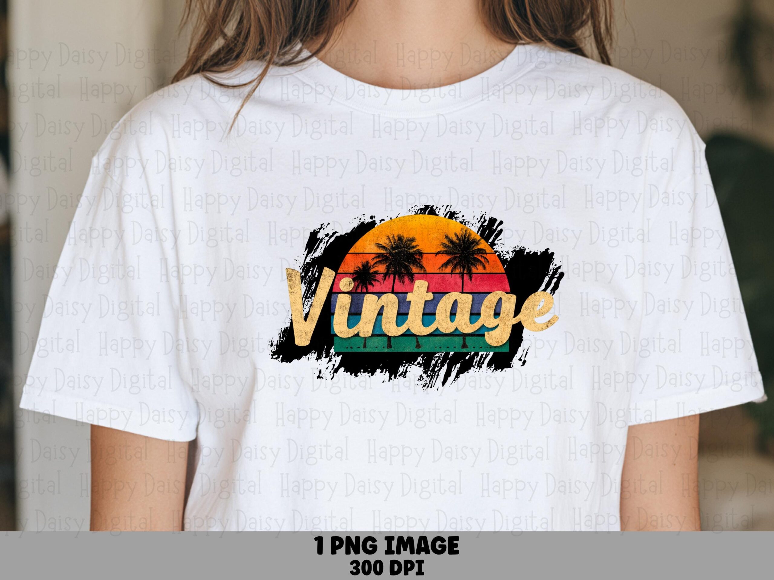 Vintage PNG Vintage Design Retro Badge Sublimation Beach Summer Commercial Use POD
