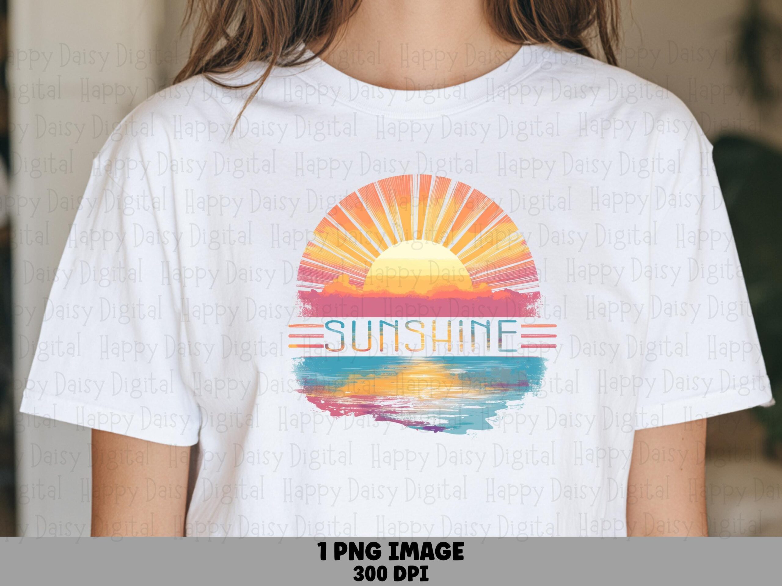 Sunshine PNG Sunshine Design Sunset Badge Sublimation Beach Summer Commercial Use POD