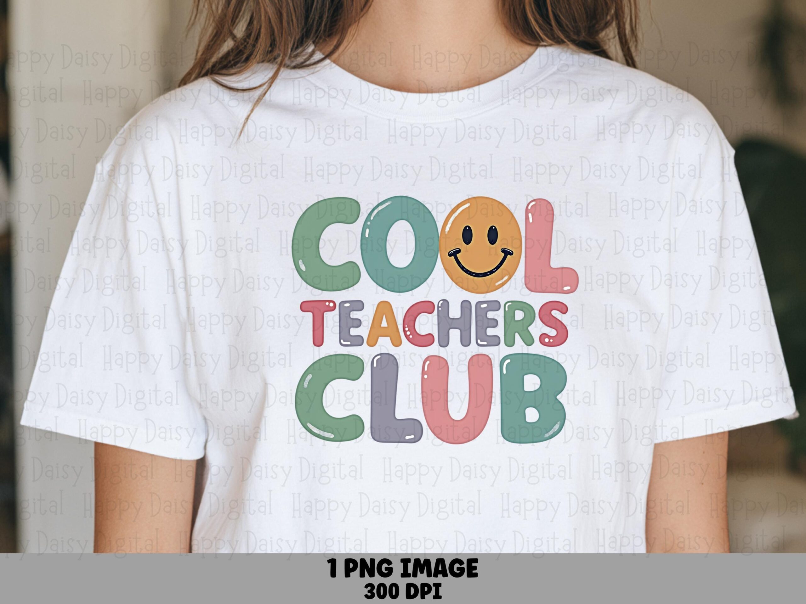Cool Teachers Club PNG Cool Teachers Club Pastel Text Design Sublimation Design Commercial Use POD