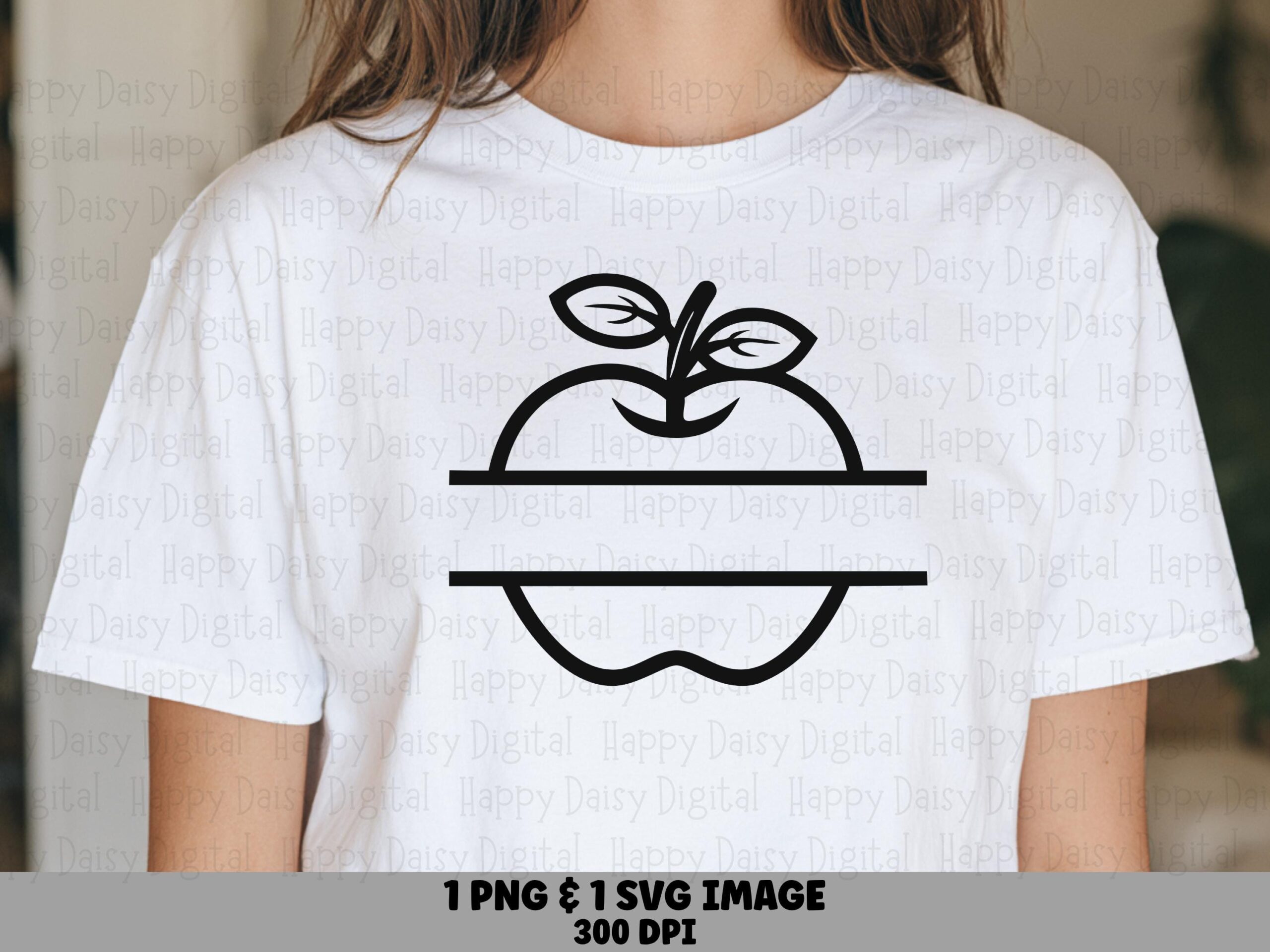 Apple Leaf Icon SVG PNG Apple Leaf Icon Simple Line Art Cricut Silhouette Canva Commercial Use POD