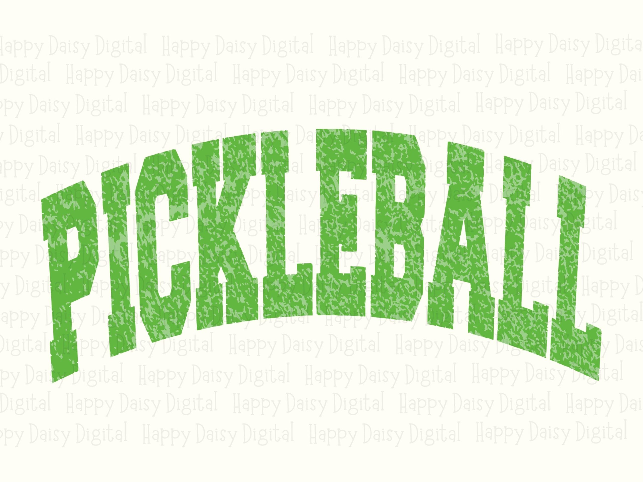 Pickleball SVG PNG Pickleball Varsity Text Arch Text Design Cricut Silhouette Canva Commercial Use POD - Image 2