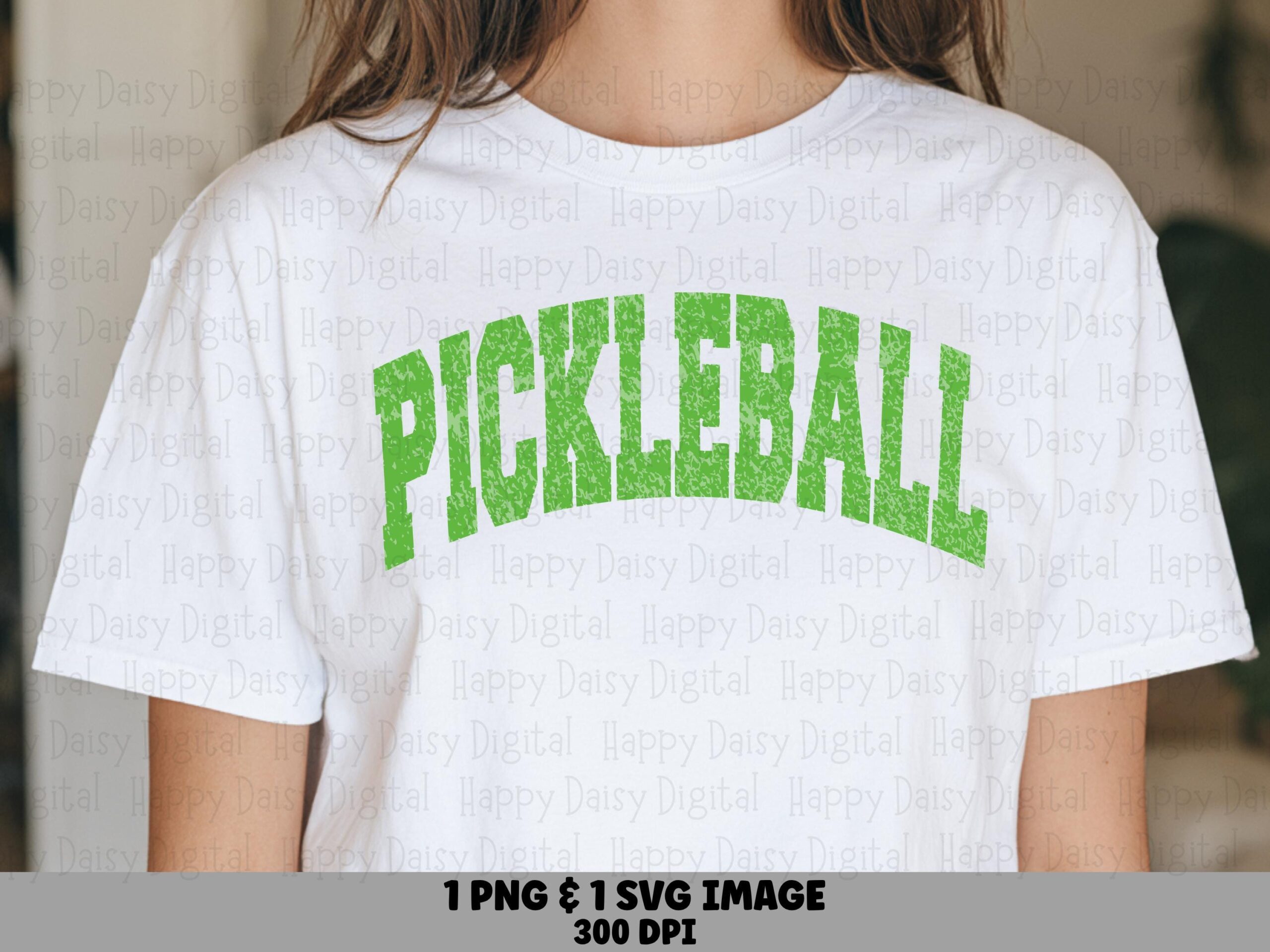 Pickleball SVG PNG Pickleball Varsity Text Arch Text Design Cricut Silhouette Canva Commercial Use POD