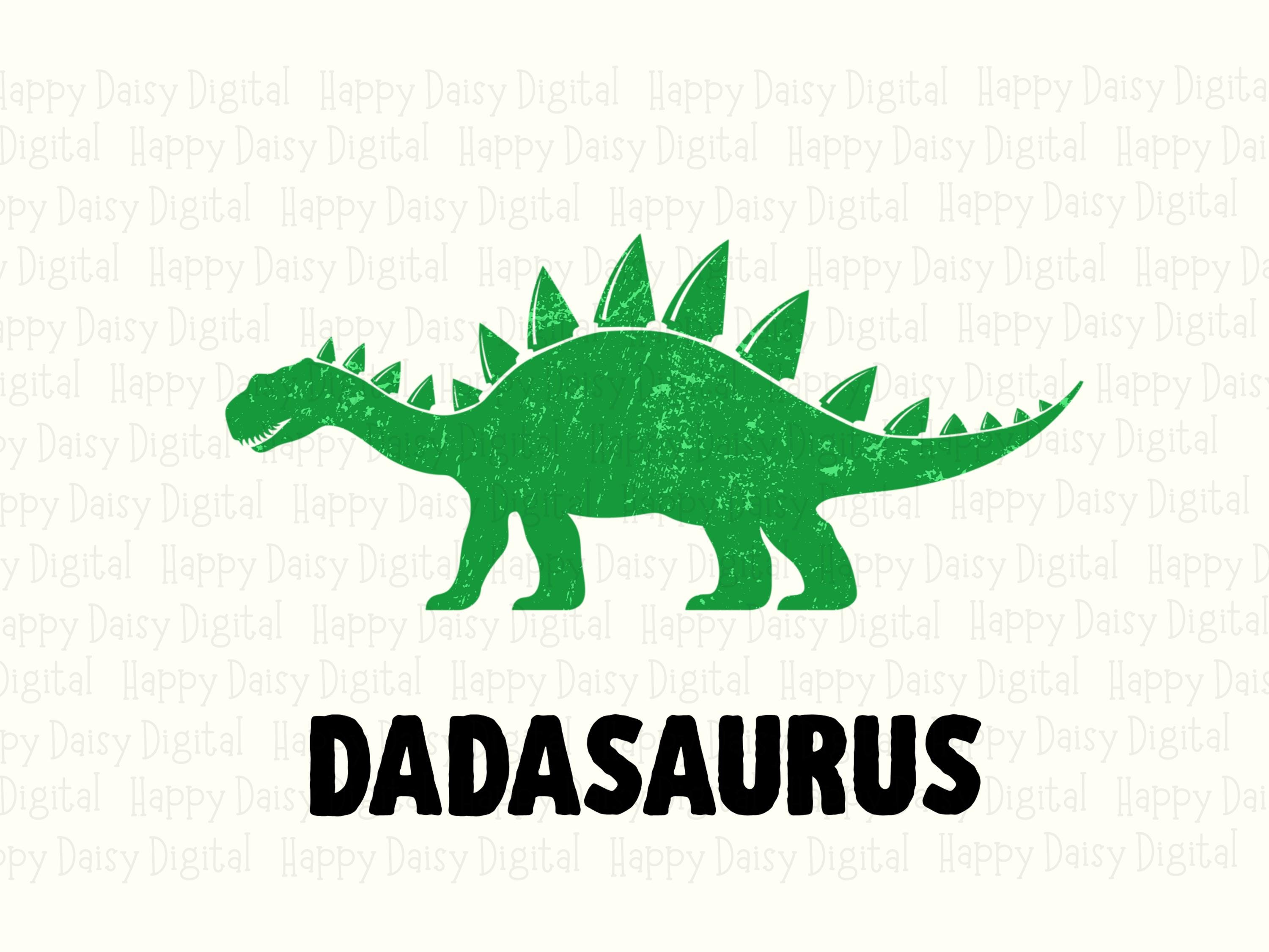 Dadasaurus PNG Dadasaurus Design Dinosaur Illustration Commercial Use POD - Image 2