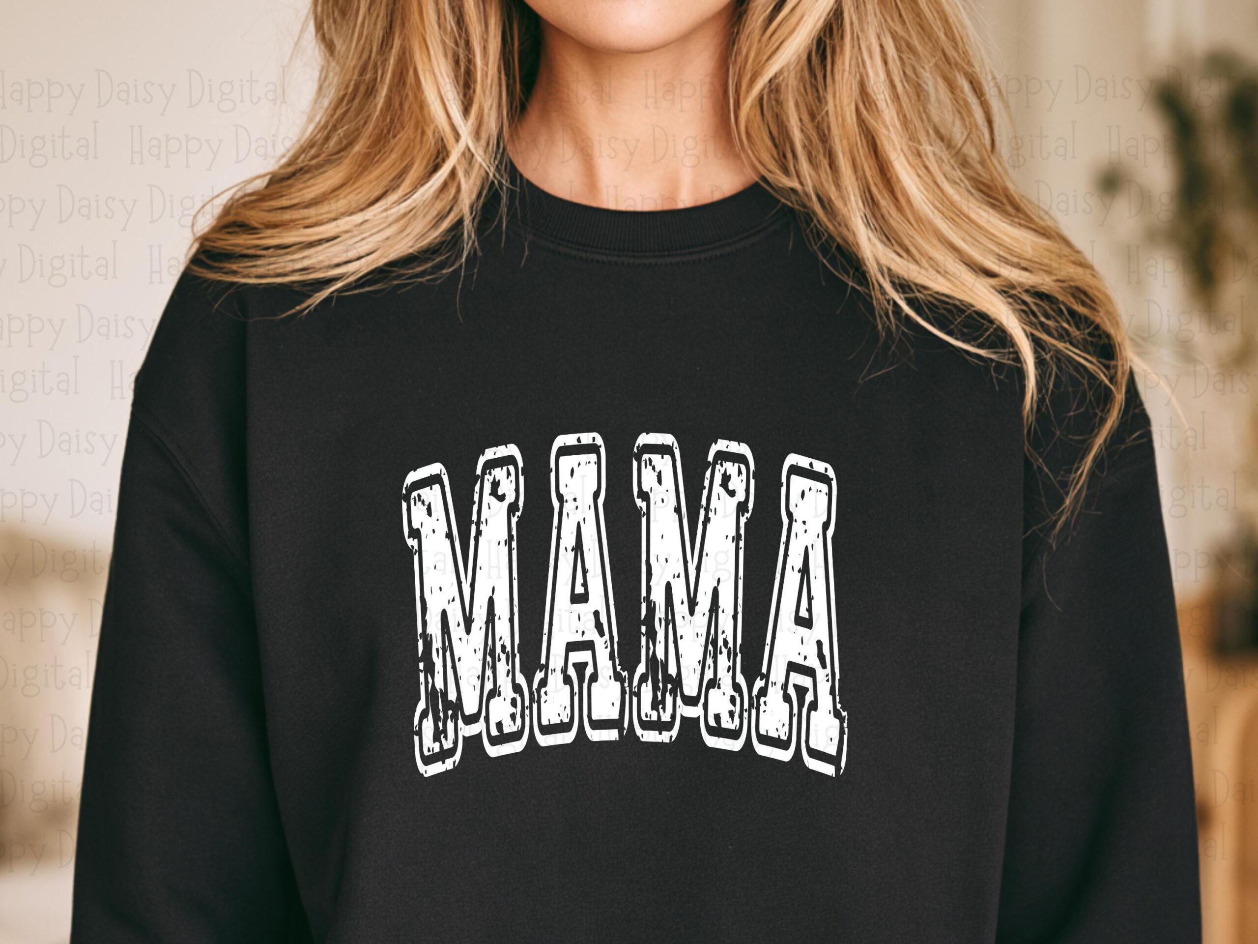 Mama SVG PNG Mama Outline Design Bold Text Design Cricut Silhouette Canva Commercial Use POD - Image 2