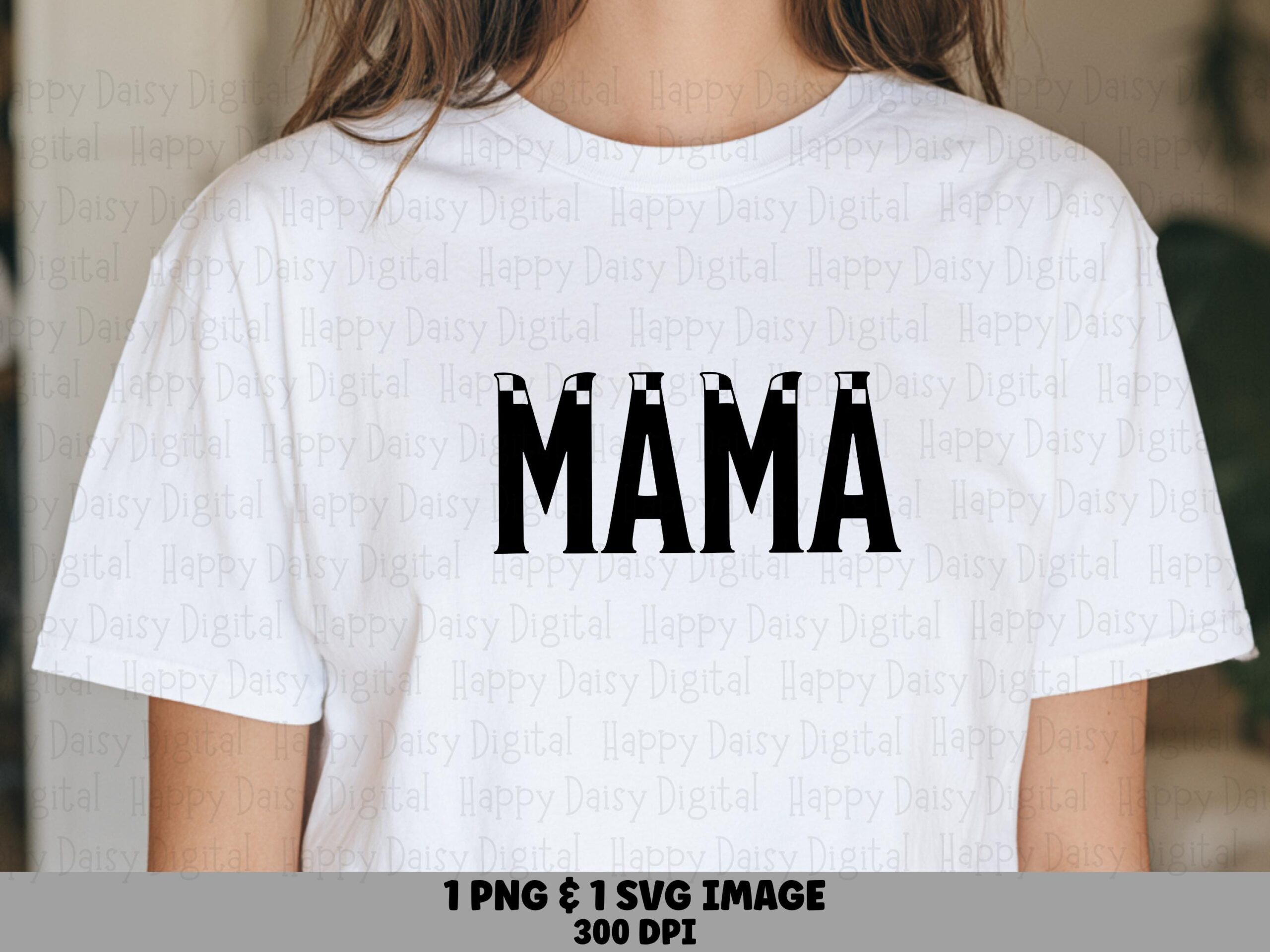 Mama SVG PNG Mama Block Design Bold Block Text Cricut Silhouette Canva Commercial Use POD