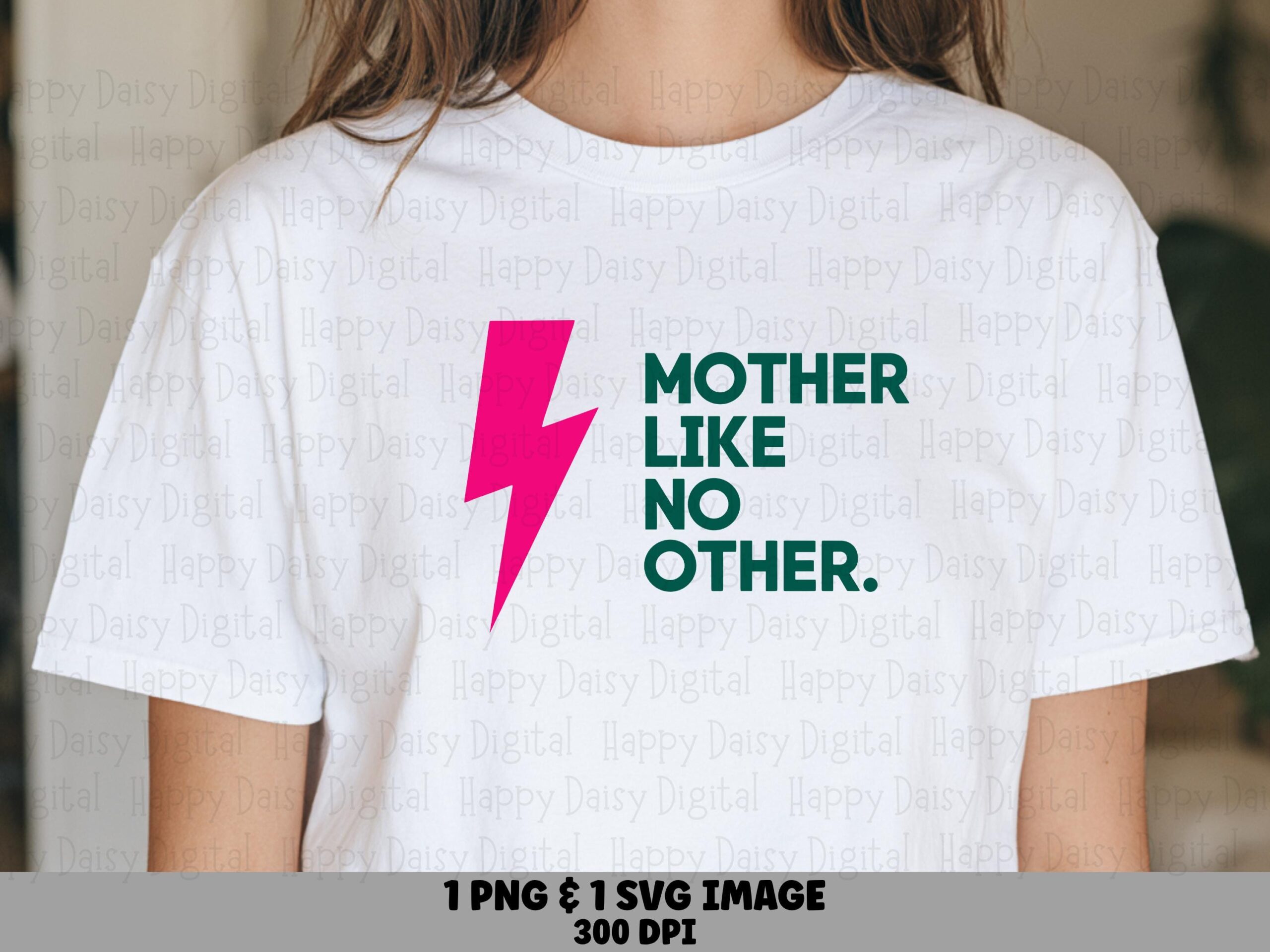 Mother Like No Other SVG PNG Mother Like No Other Lightning Bolt Icon Cricut Silhouette Canva Commercial Use POD