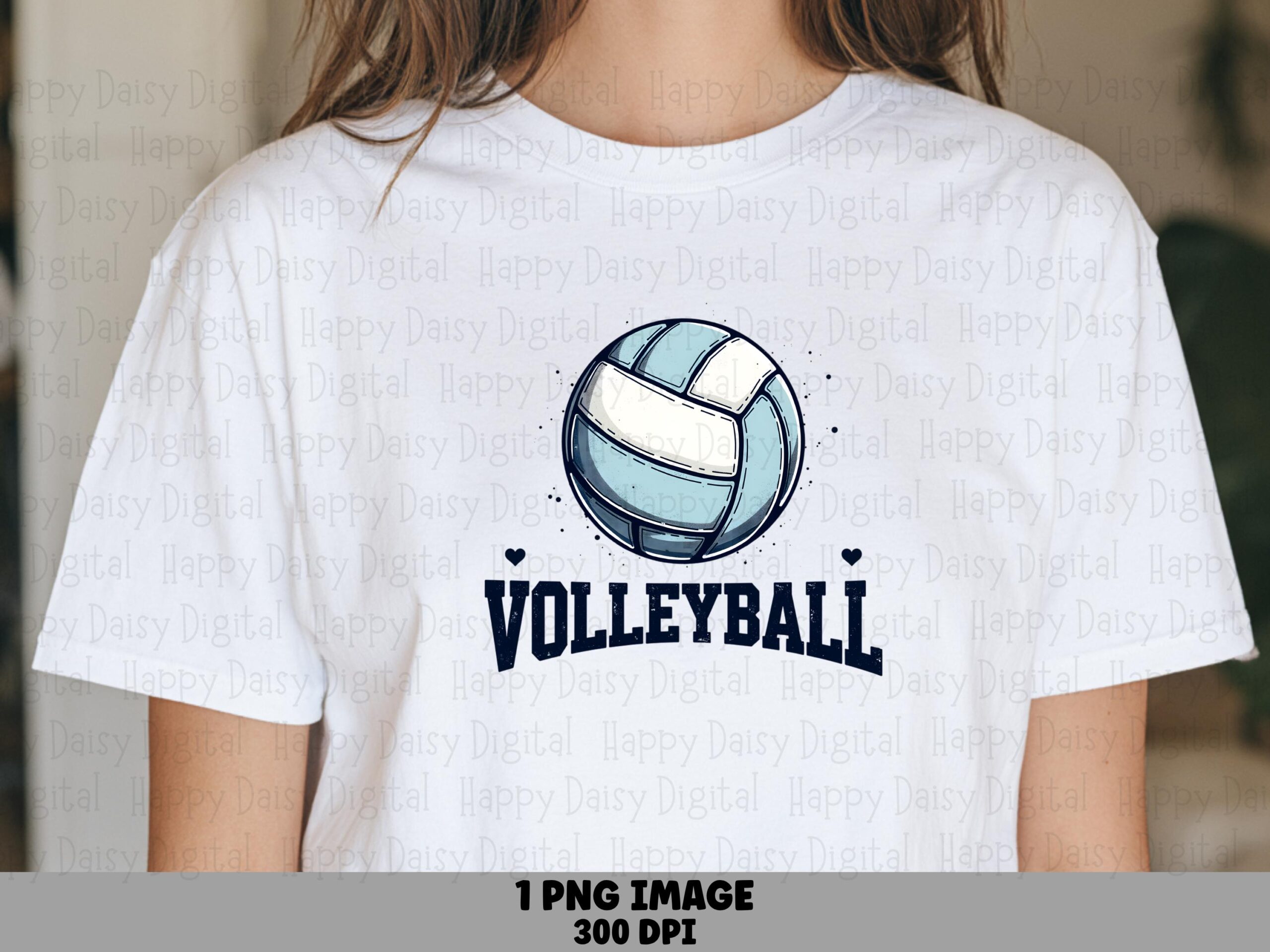 Volleyball PNG Volleyball Simple Design Icon And Text Design Commercial Use POD