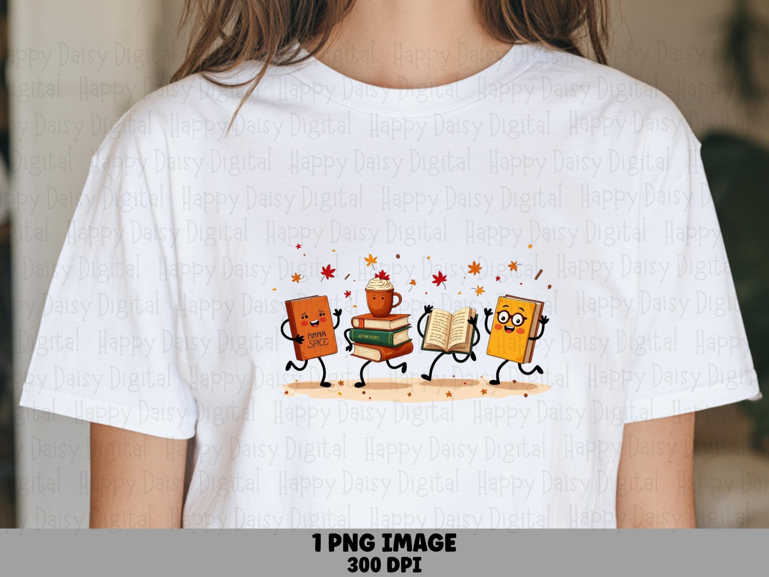 Pumpkin Spice Characters PNG Pumpkin Spice Characters Dancing Illustration Sublimation Design Commercial Use POD