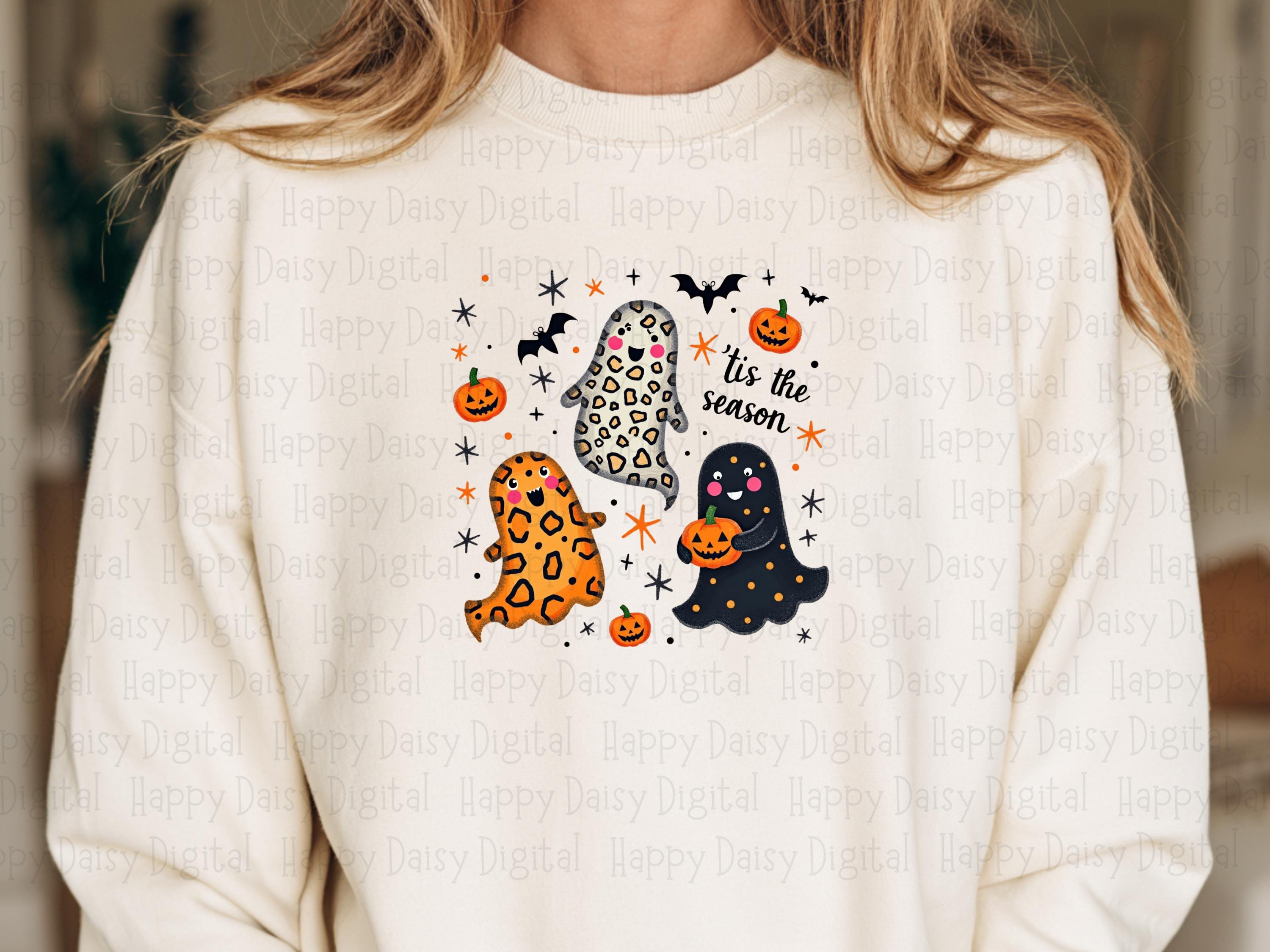 Tis The Season PNG Tis The Season Design Leopard Print Characters Sublimation Design Commercial Use POD - Image 2