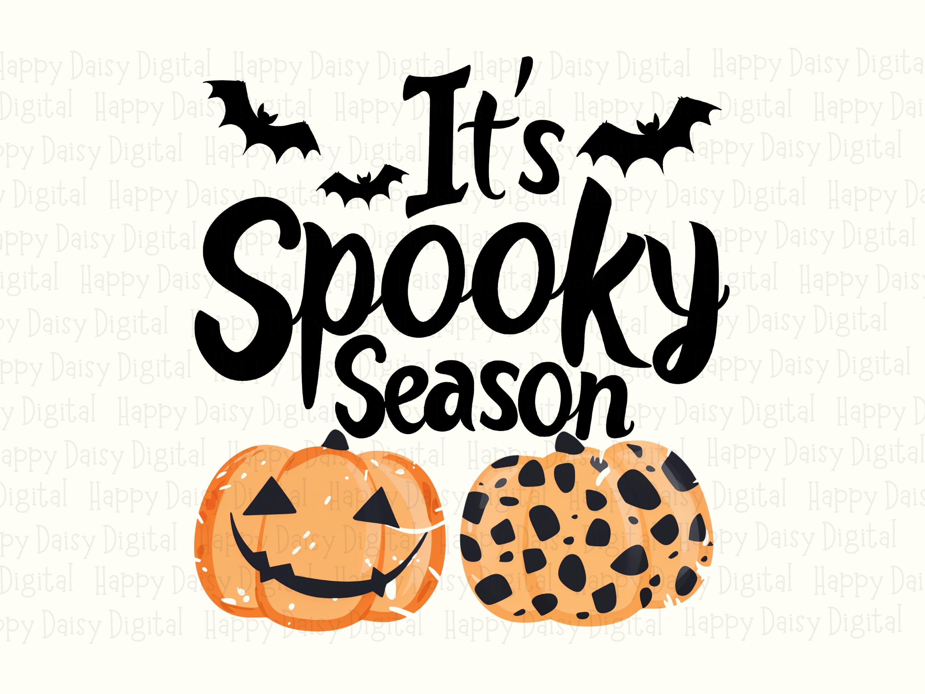 It's Spooky Season PNG Spooky Season Design Bat Silhouette Design Sublimation Design Commercial Use POD - Image 2