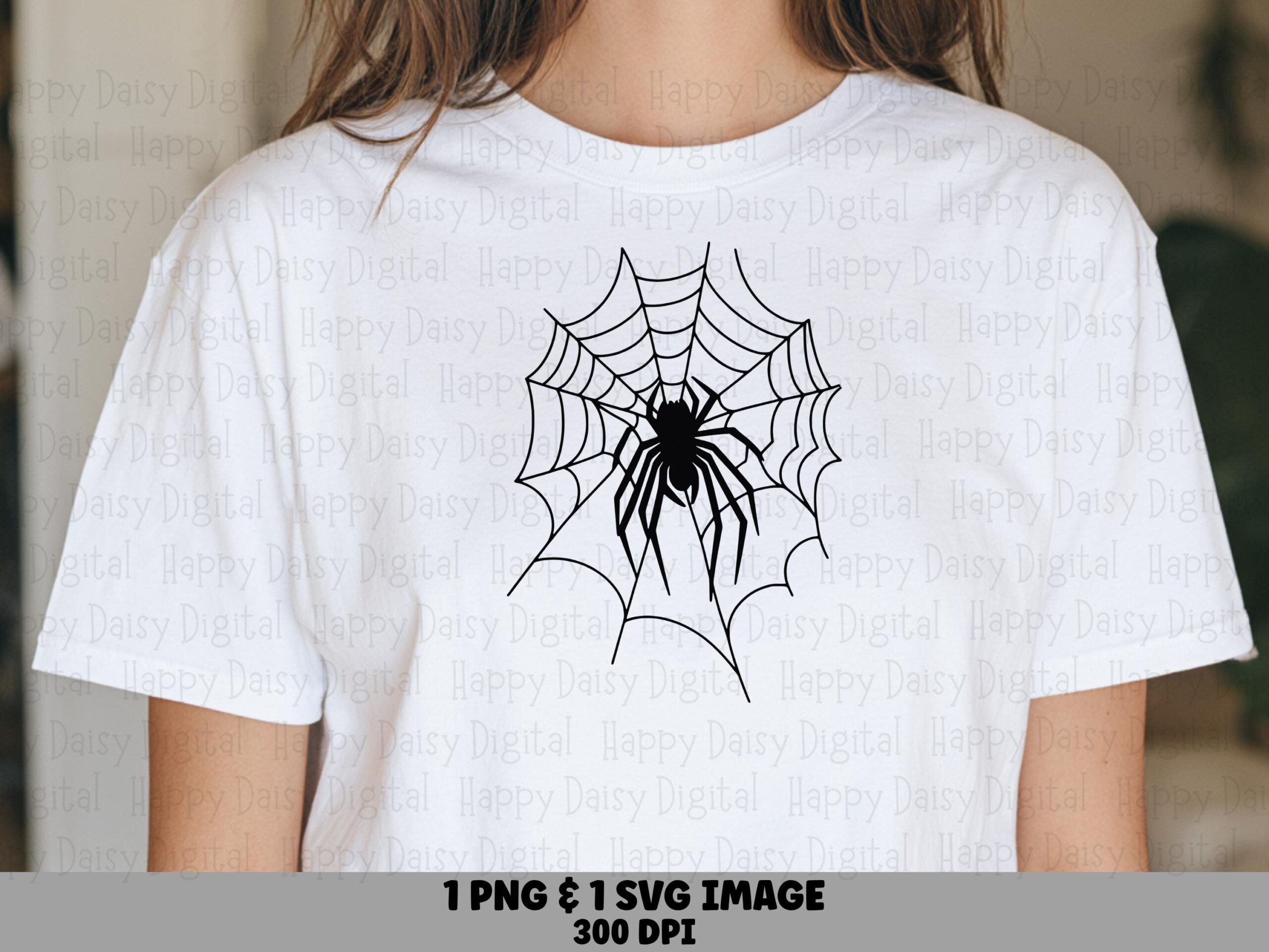 Spider Web SVG PNG Spider Web Simple Design Line Art Illustration Cricut Silhouette Canva Commercial Use POD
