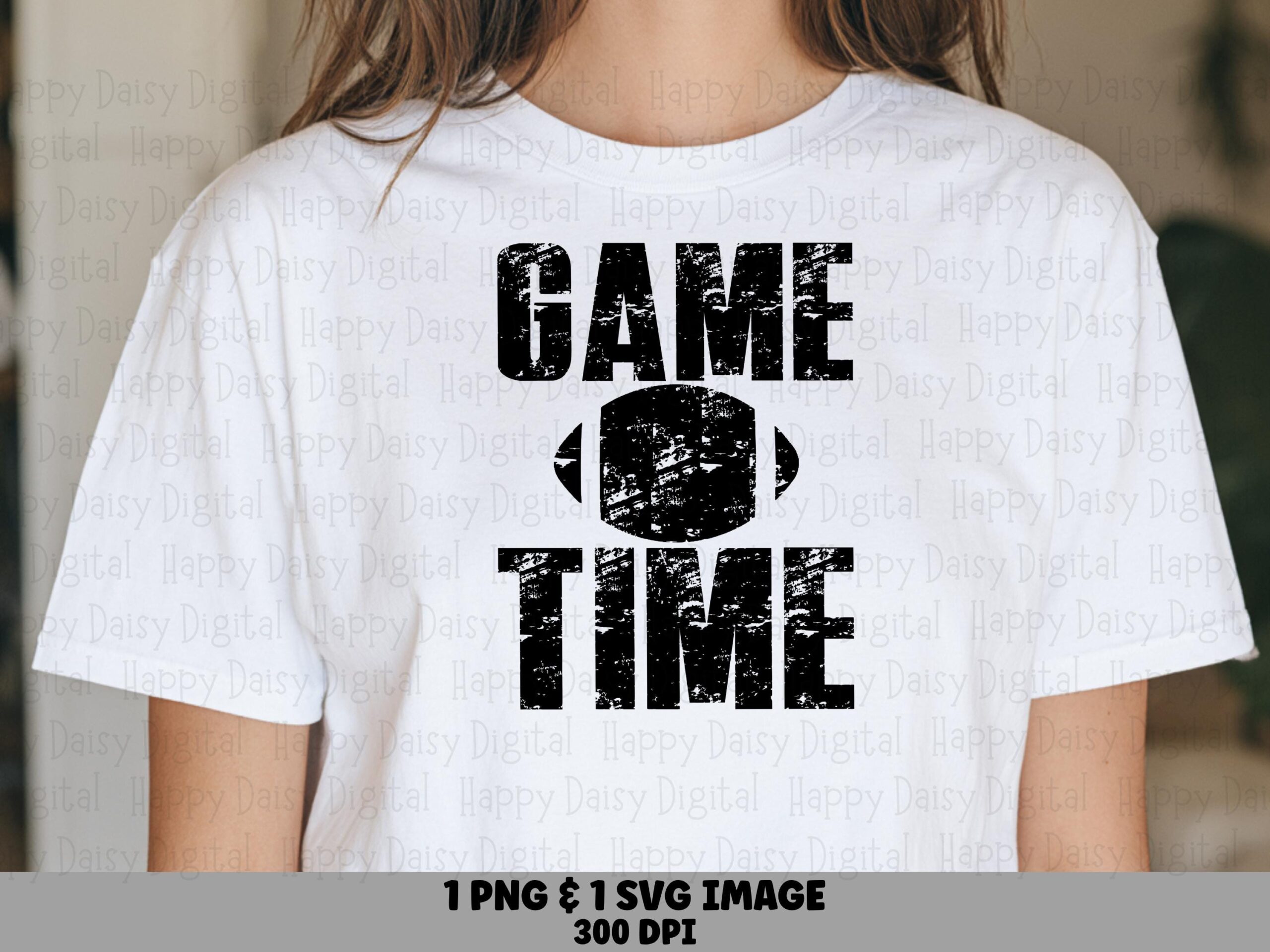 Game Time SVG PNG Game Time Design Football Icon Design Cricut Silhouette Canva Commercial Use POD
