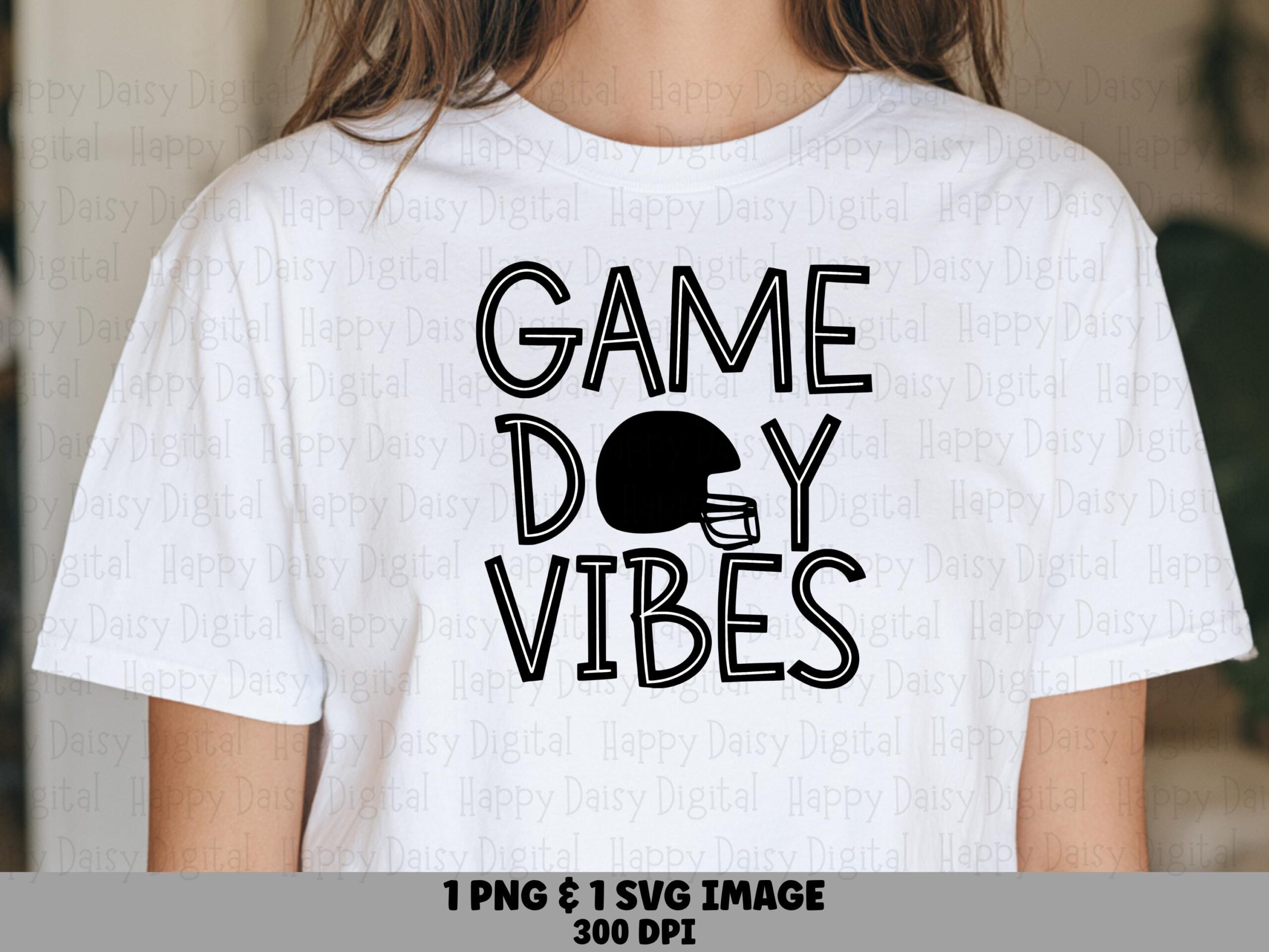 Game Day Vibes SVG PNG Game Day Vibes Helmet Helmet Icon Design Cricut Silhouette Canva Commercial Use POD