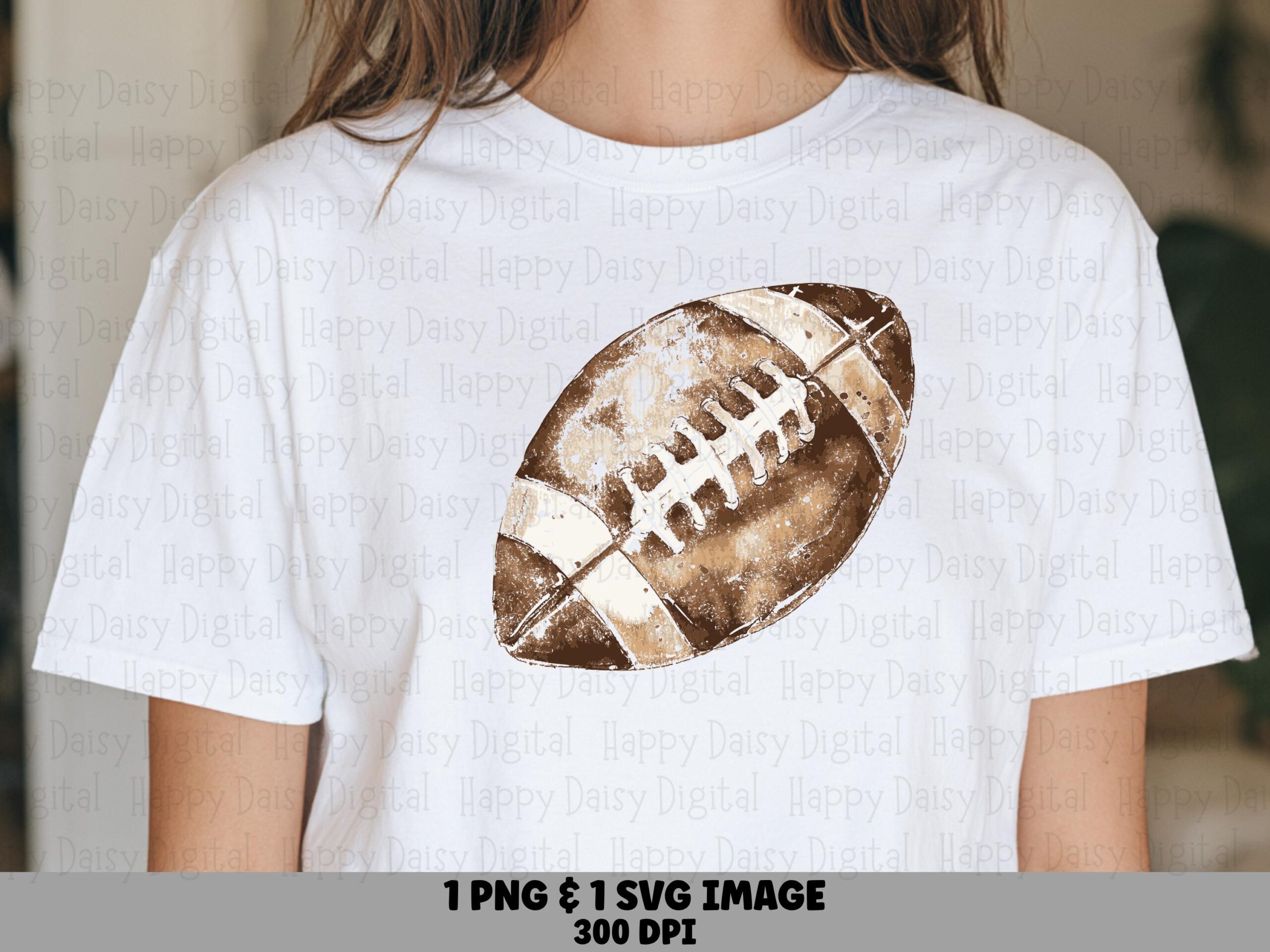 Football Illustration SVG PNG Football Illustration Style3 Detailed Ball Illustration Cricut Silhouette Canva Commercial Use POD
