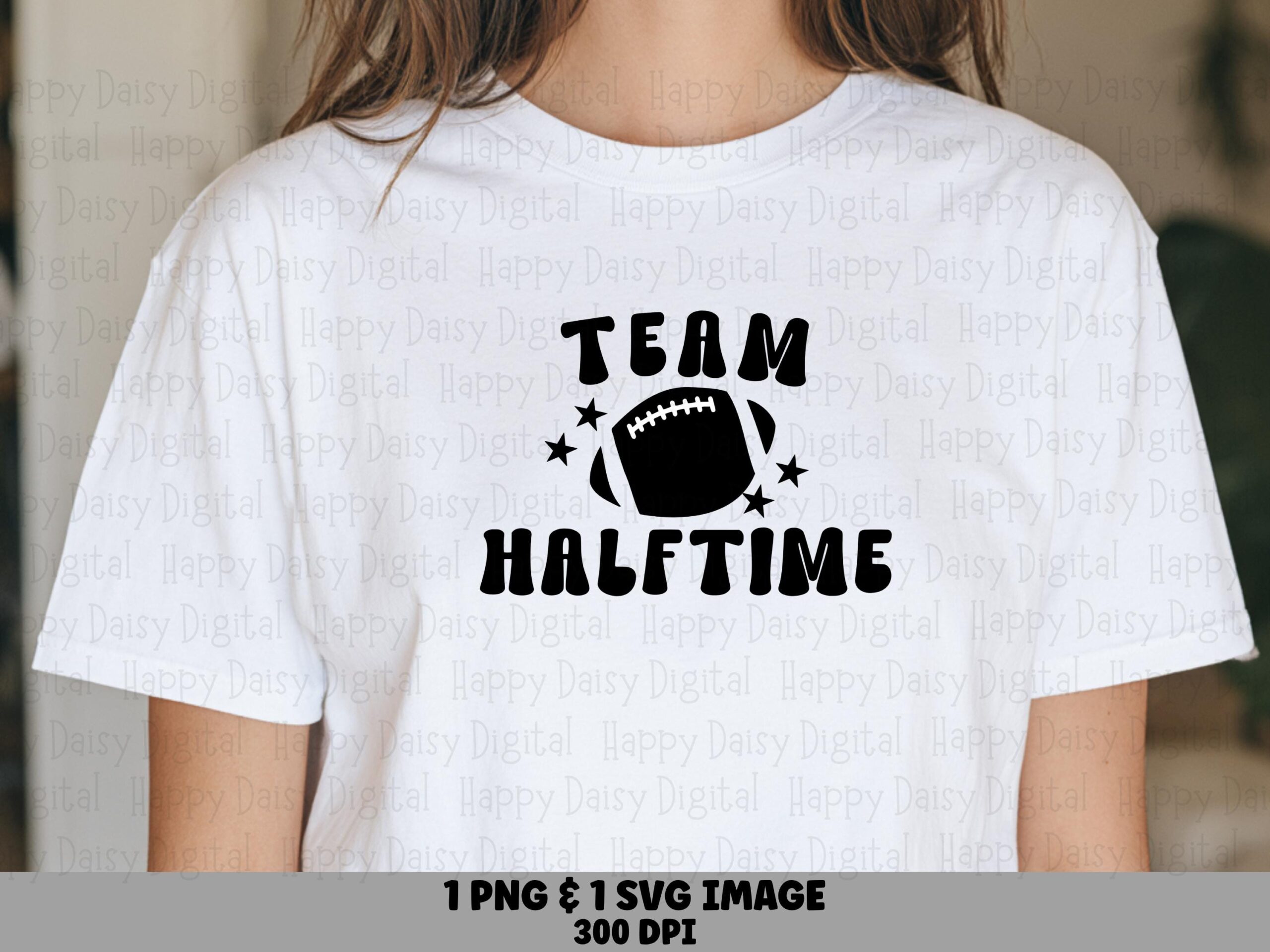 Team Halftime SVG PNG Team Halftime Icon Design Football Icon Design Cricut Silhouette Canva Commercial Use POD