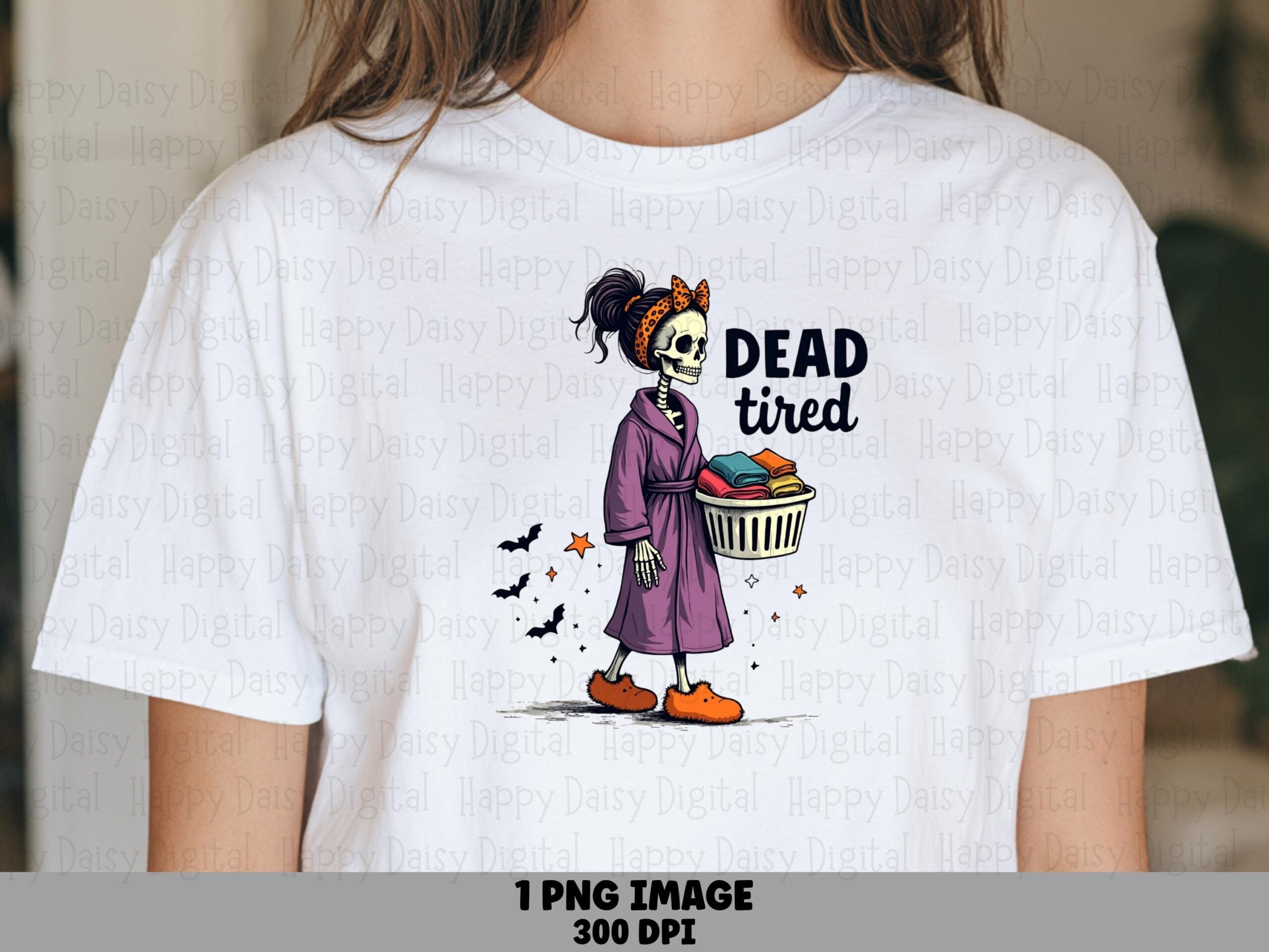 Dead Tired PNG Dead Tired Design Witch Illustration Commercial Use POD