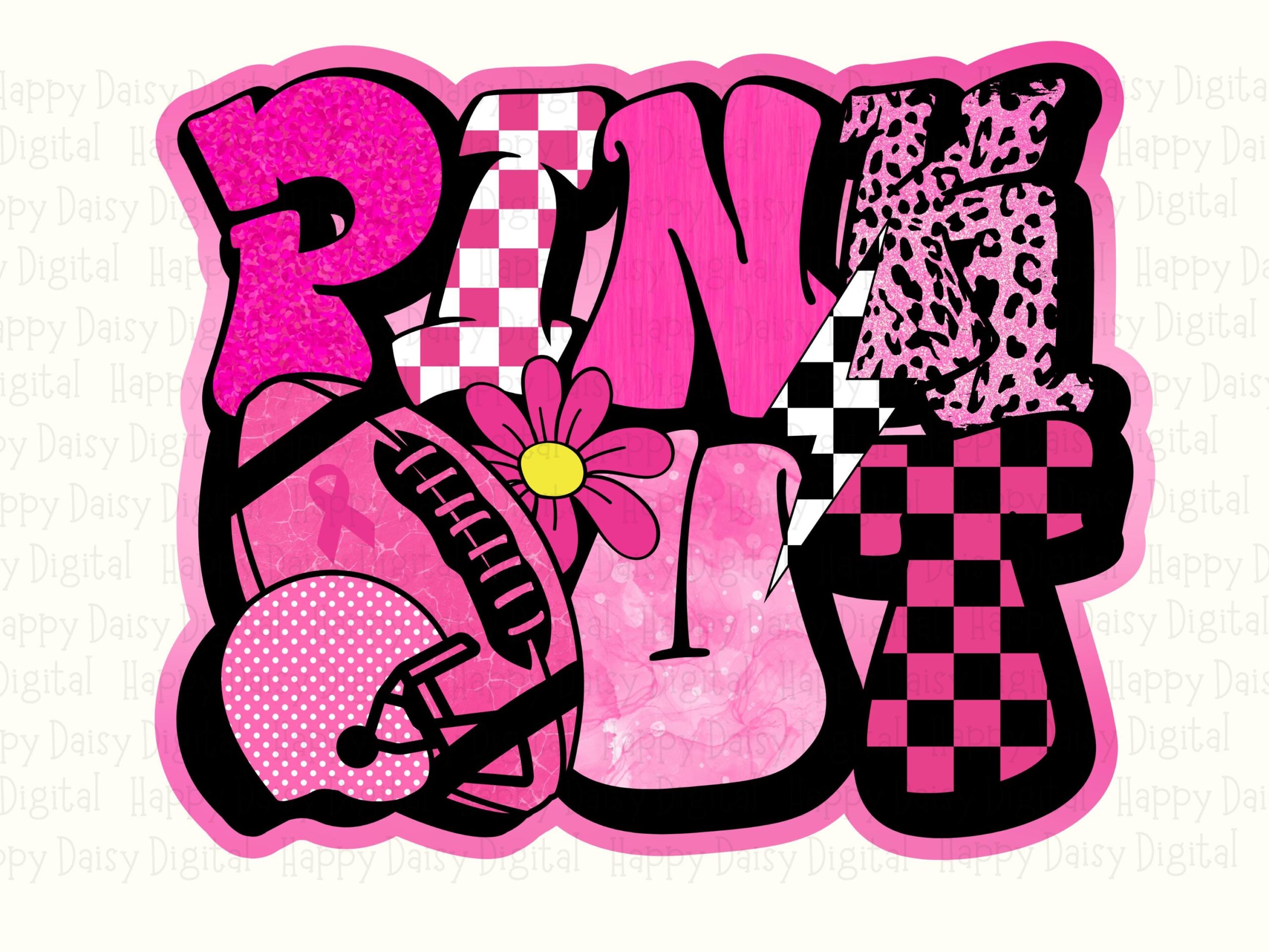 Pink PNG Pink Graffiti Design Sneaker Accent Commercial Use POD - Image 2