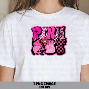 Pink PNG Pink Graffiti Design Sneaker Accent Commercial Use POD