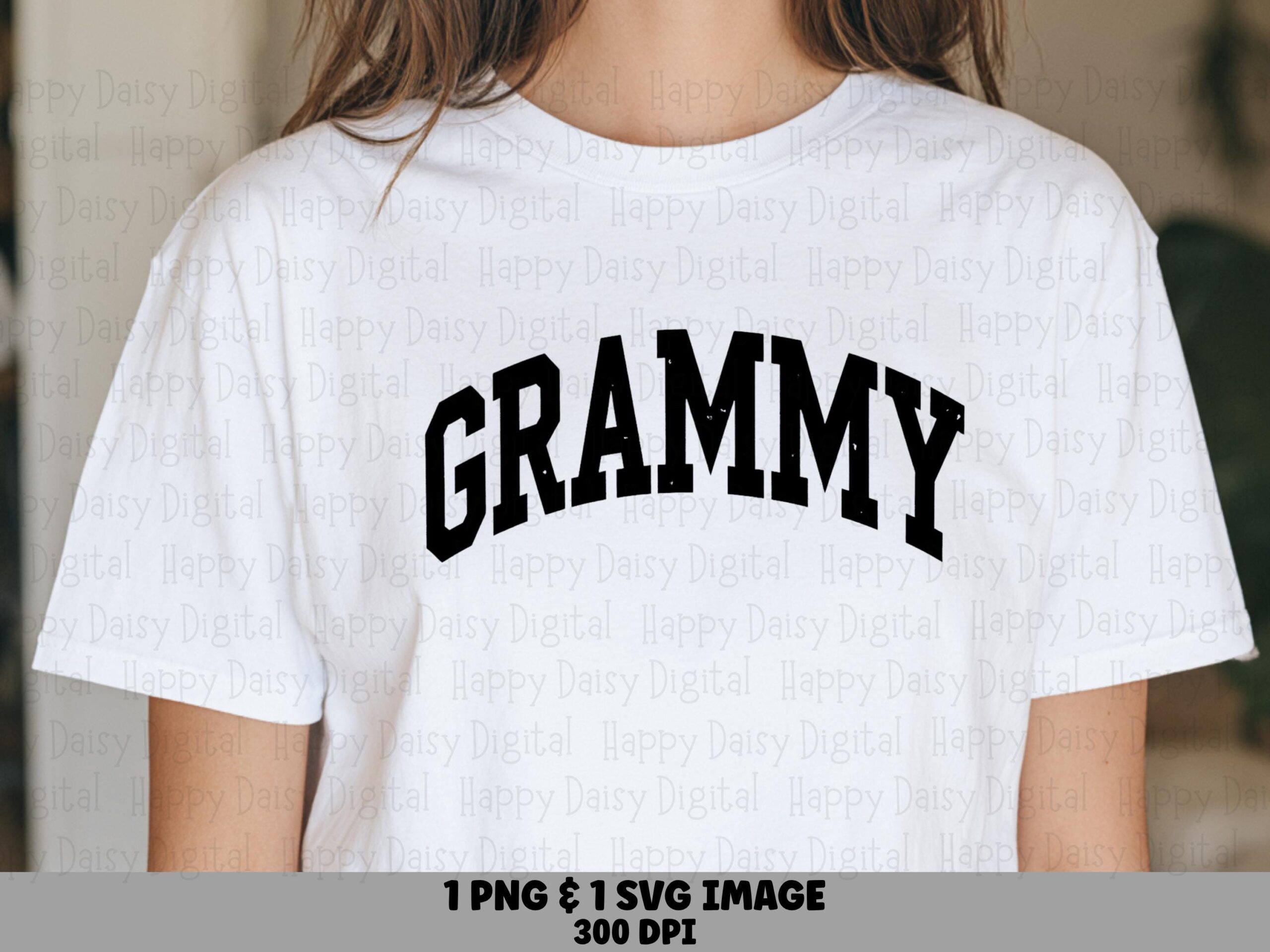 Grammy SVG PNG Grammy Arch Text Varsity Design Cricut Silhouette Canva Commercial Use POD