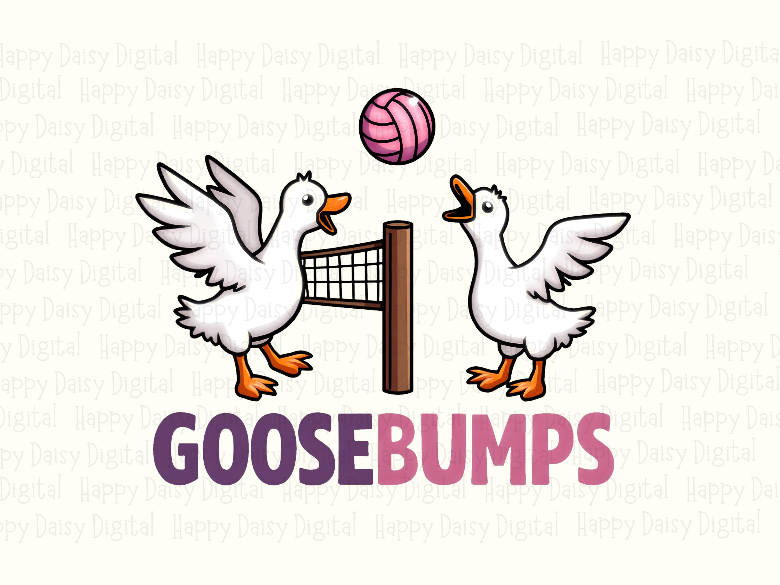 Goosebumps SVG PNG Goosebumps Pun Design Geese Character Illustration Cricut Silhouette Canva Commercial Use POD - Image 2