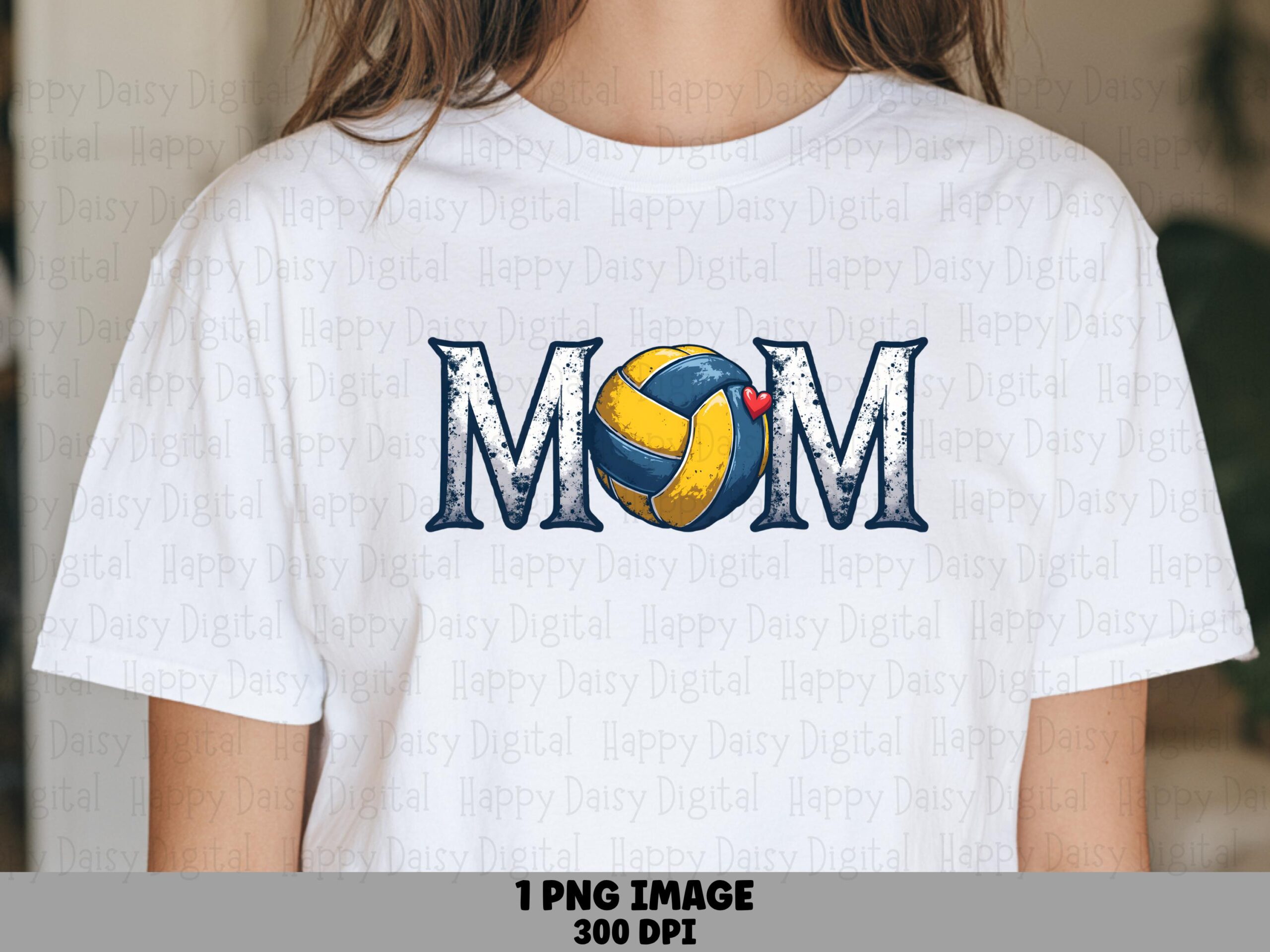 Mom PNG Mom Volleyball Gold Design Gold Accent Design Commercial Use POD