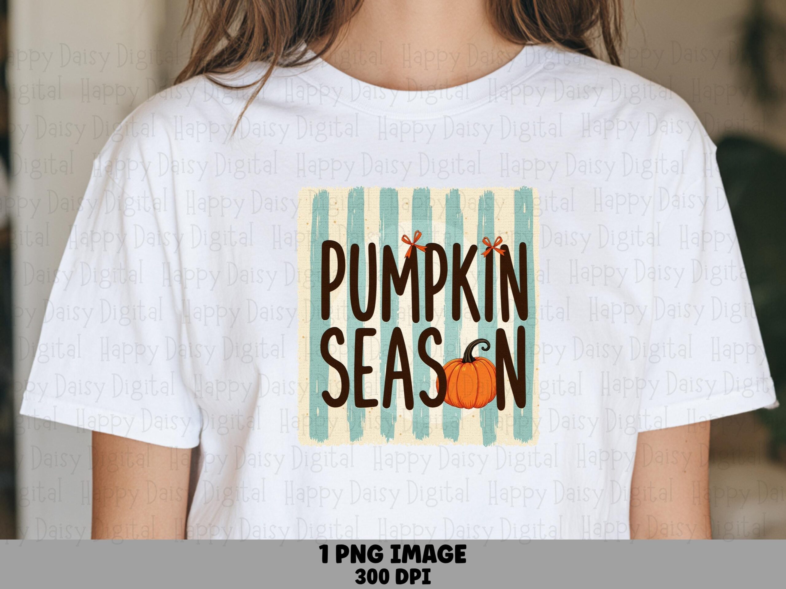 Pumpkin Season PNG Pumpkin Season Design Striped Background Sublimation Design Commercial Use POD