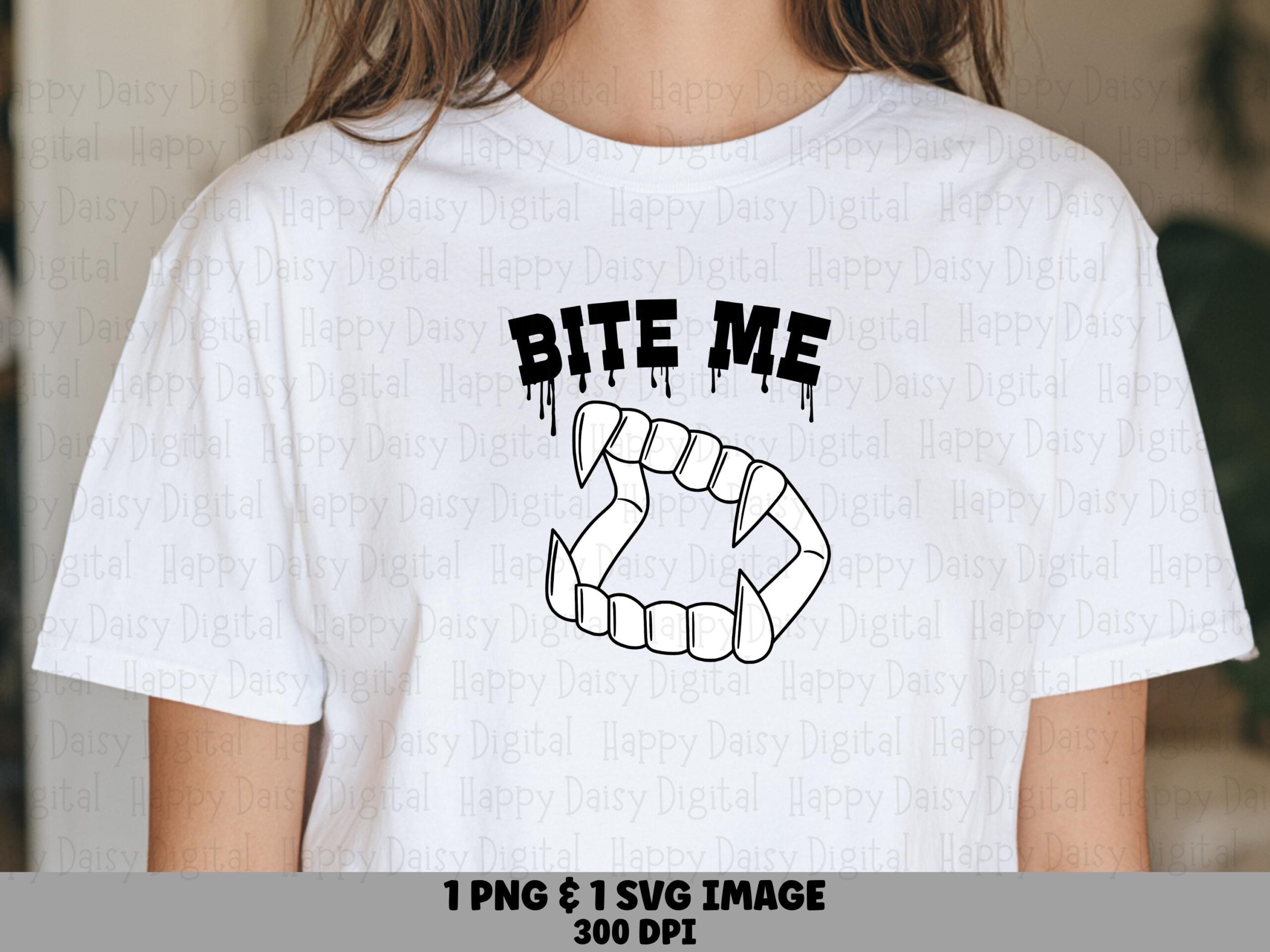 Bite Me SVG PNG Bite Me Design Vampire Teeth Icon Cricut Silhouette Canva Commercial Use POD