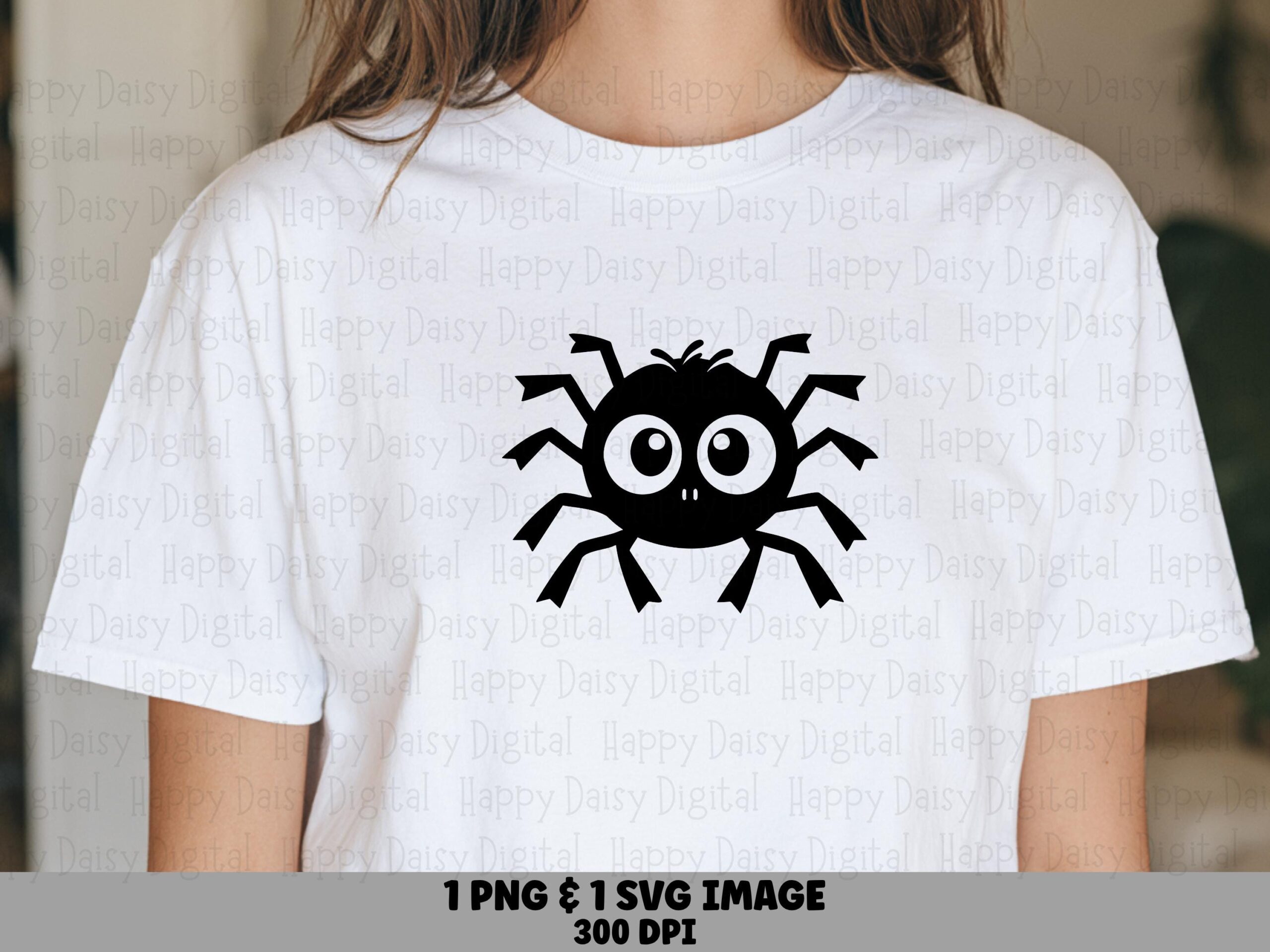 Spider Icon SVG PNG Spider Icon Design Simple Silhouette Cricut Silhouette Canva Commercial Use POD