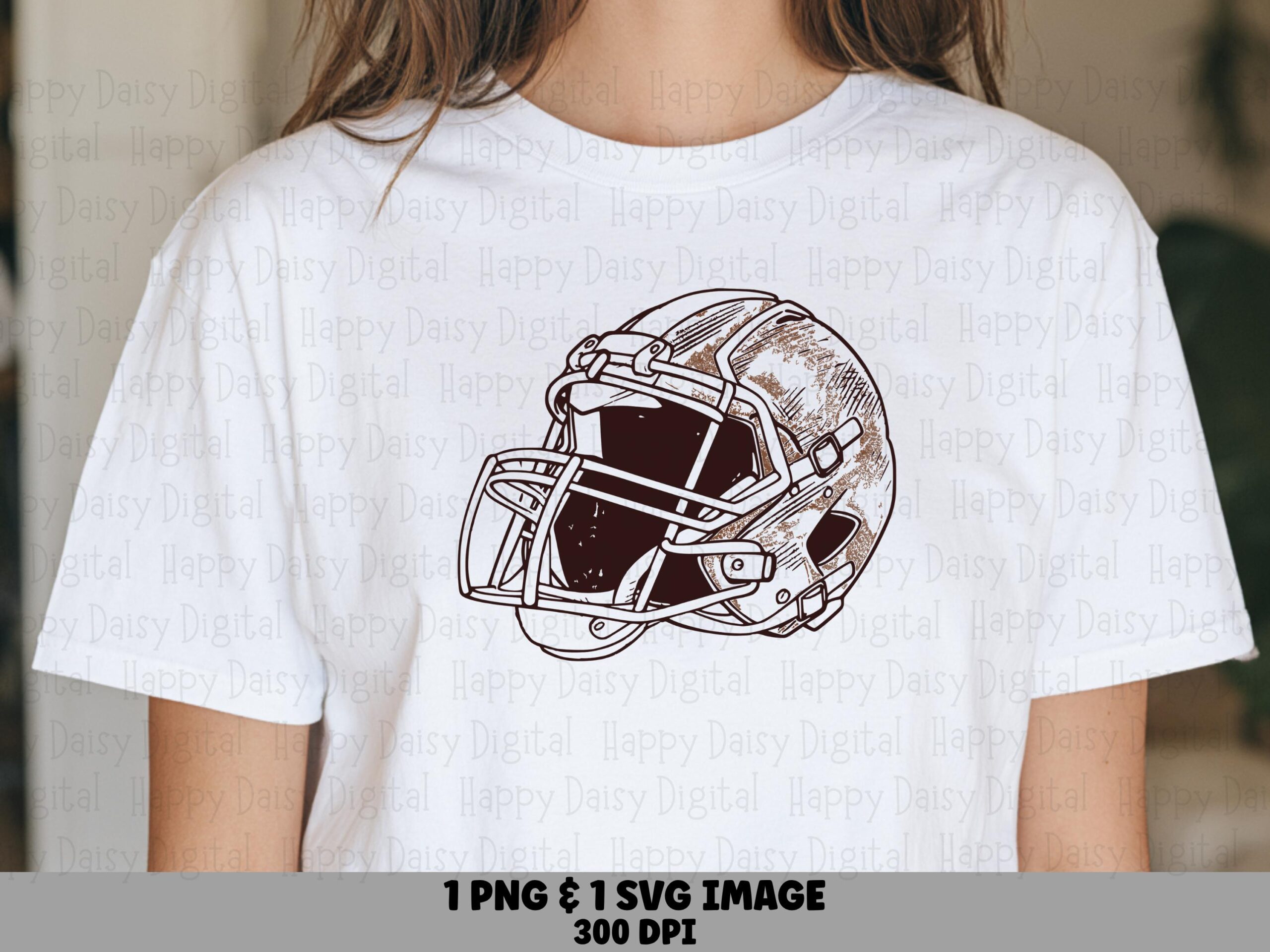 Football Helmet SVG PNG White Outline Helmet Outline Illustration Design Cricut Silhouette Canva Commercial Use POD