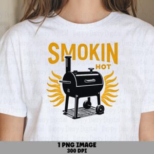 Smokin Hot Png, Grill Flame Clipart | Sublimation Commercial Use, 300 DPI - Transparent Background