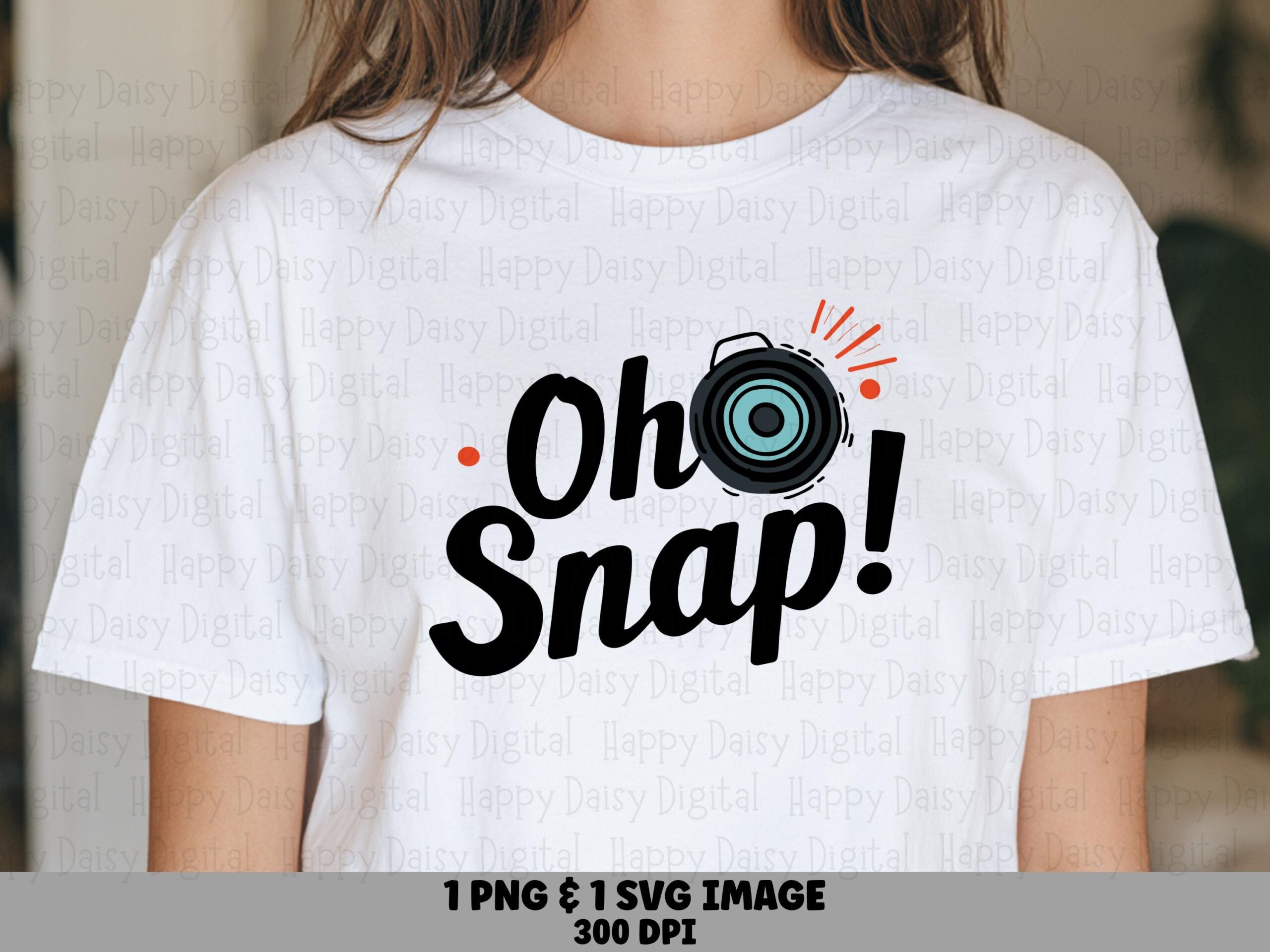Oh Snap Bold, Playful Camera Quote PNG SVG | Sublimation Commercial Use, 300 dpi - Cricut, Silhouette, POD