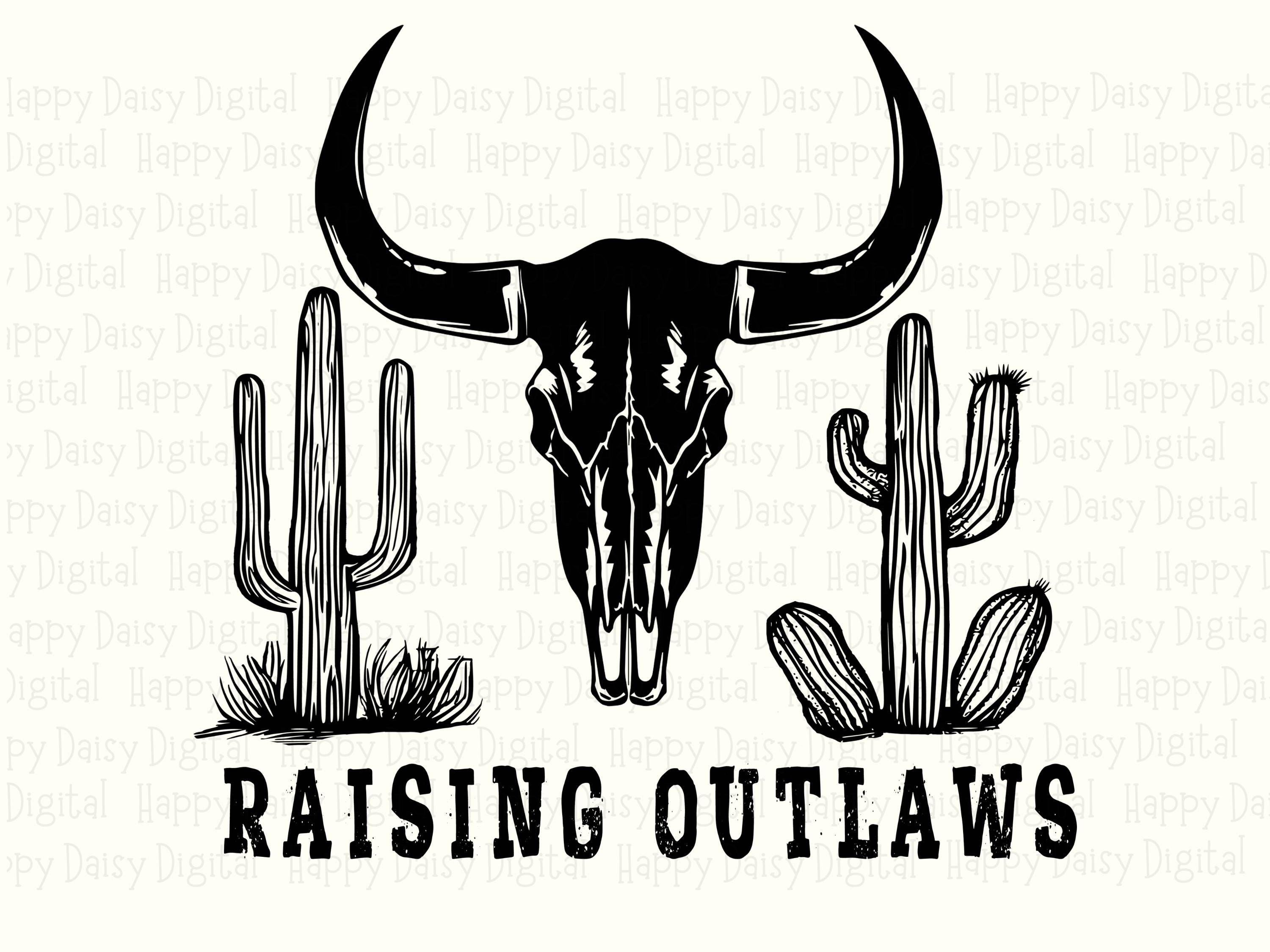Raising Outlaws PNG | Sublimation Commercial Use POD - Image 2