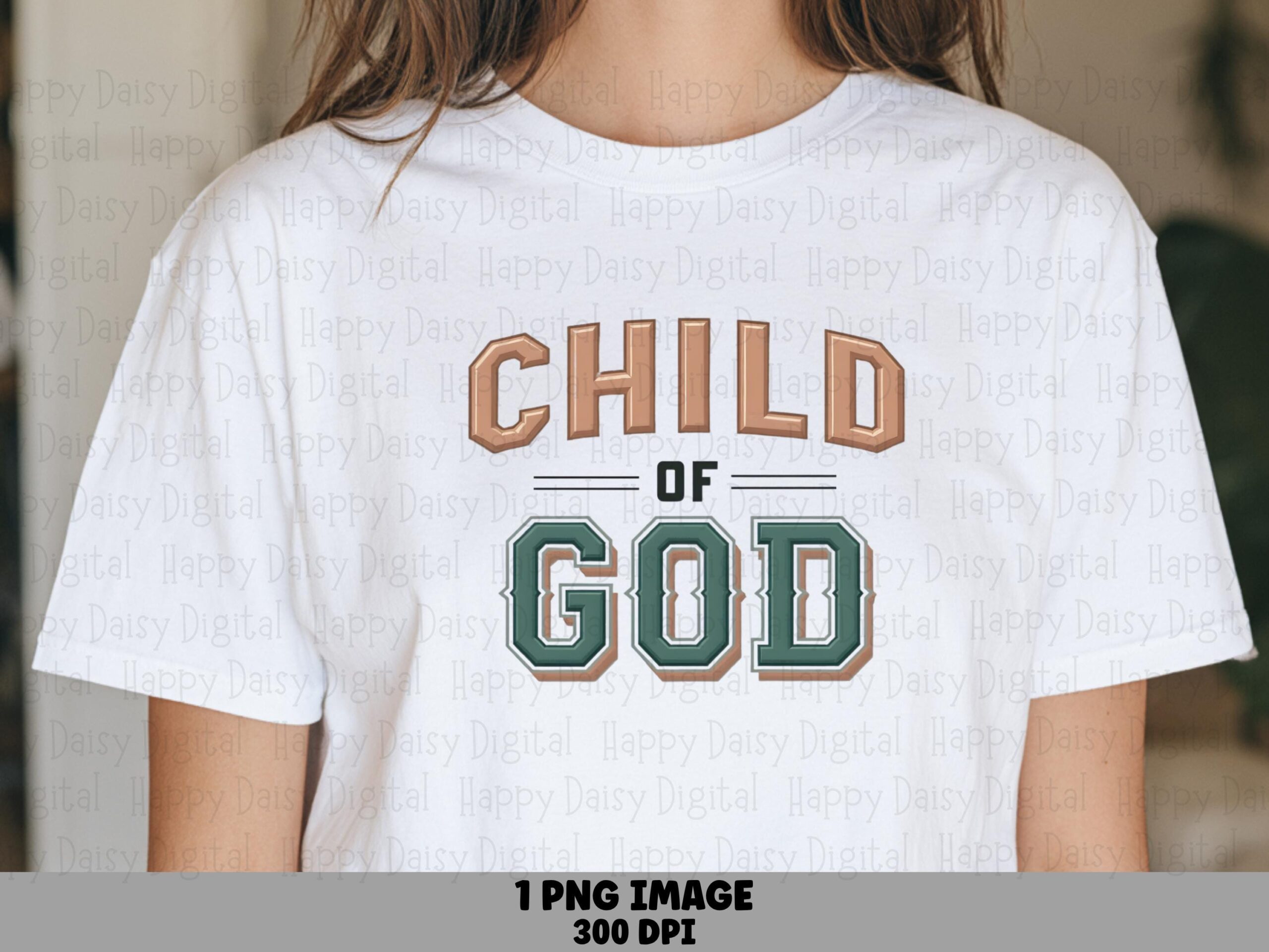 Varsity Child Of God PNG | Sublimation Commercial Use POD