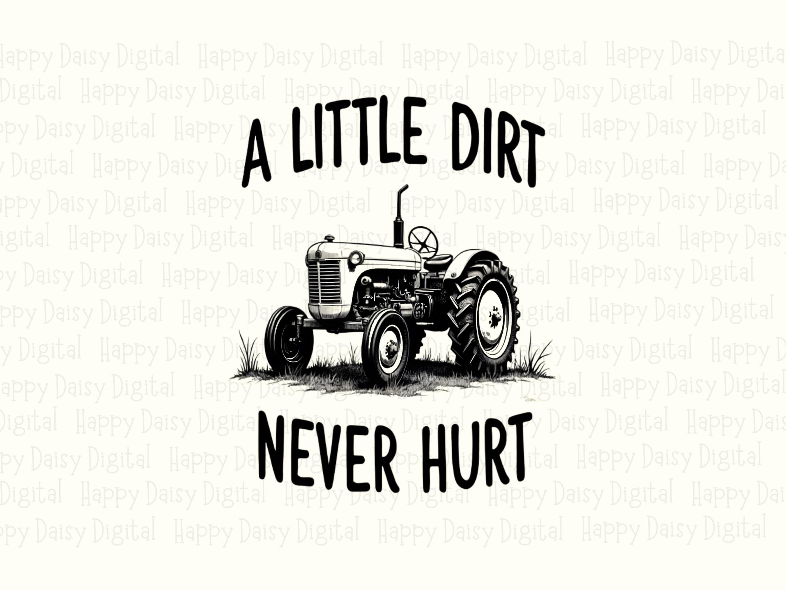 Vintage Tractor, Farmhouse Clipart PNG | Sublimation File | Commercial License, Line Art - Image 2