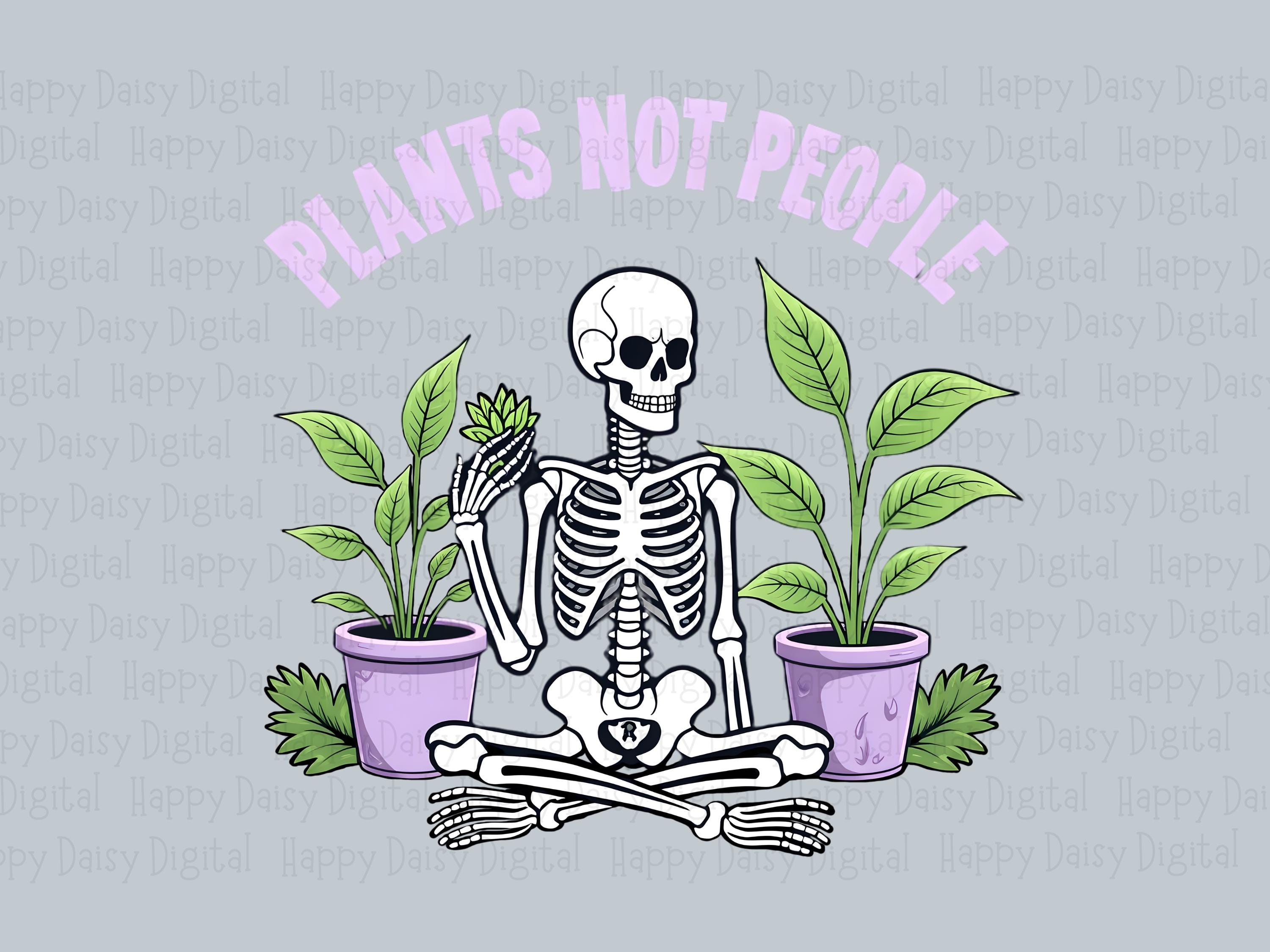Plants Not People PNG | Sublimation Commercial Use POD - Image 2