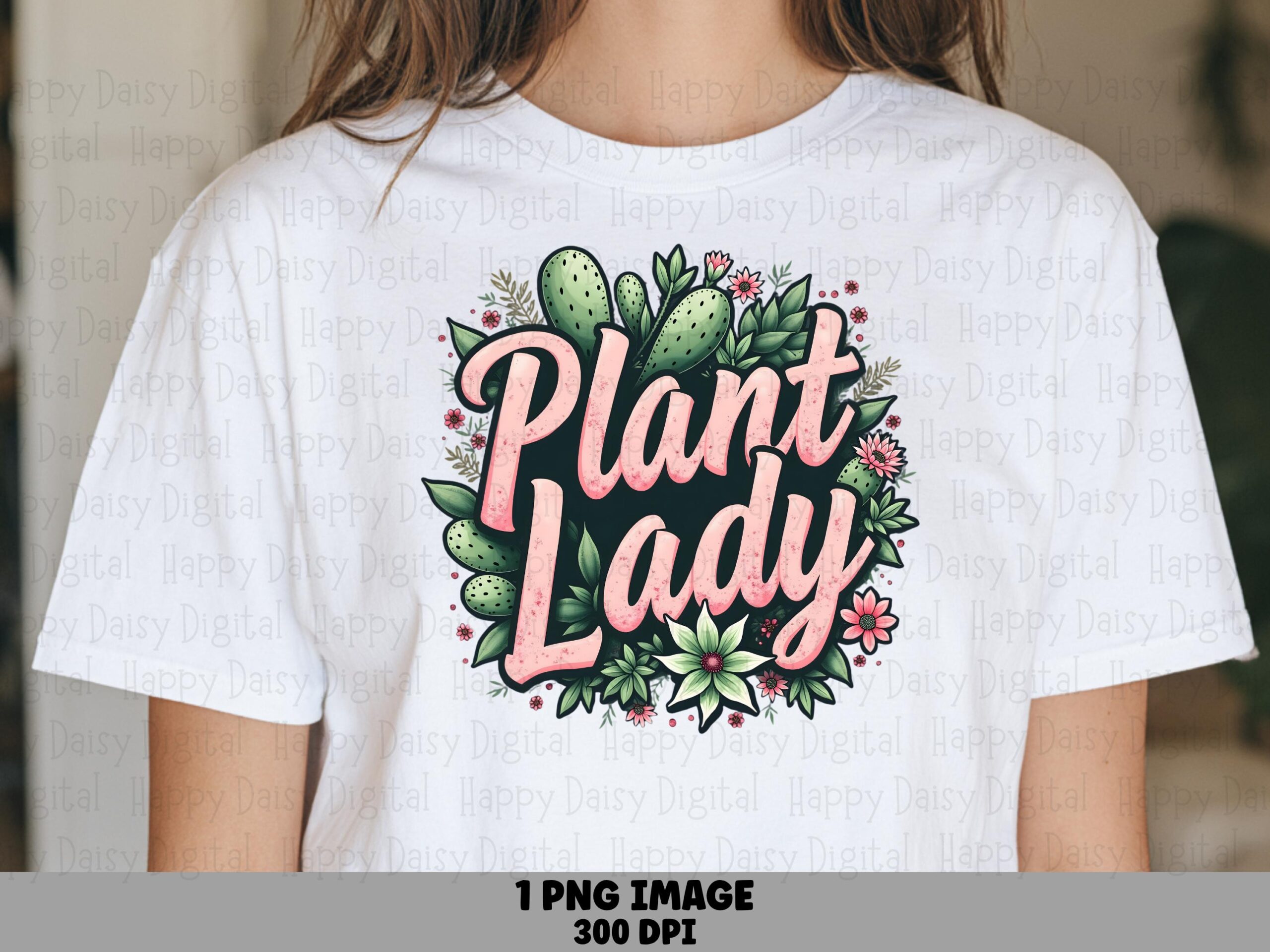 Plant Lady Badge PNG | Sublimation Commercial Use POD