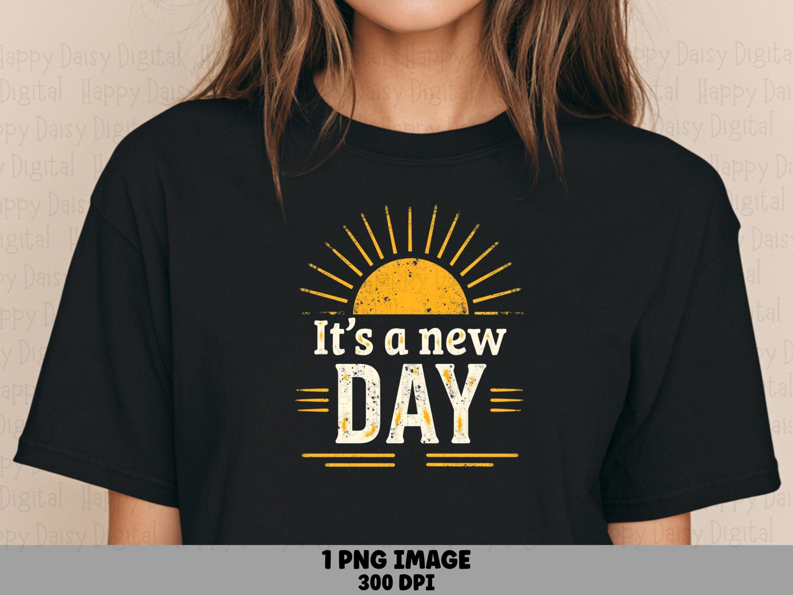 New Day Sunrise PNG | Sublimation Commercial Use POD