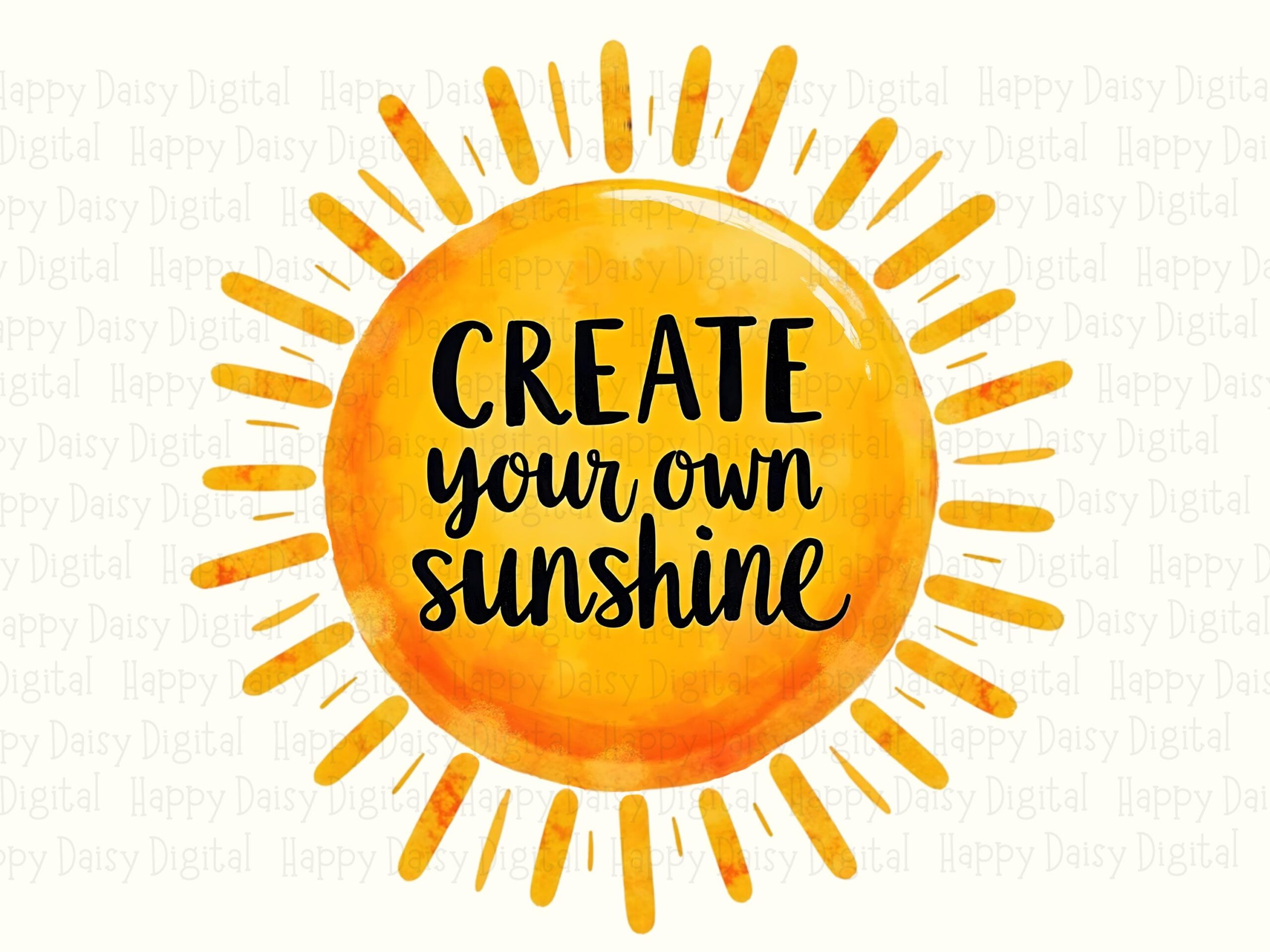 Create Your Sunshine PNG | Sublimation Commercial Use POD - Image 2