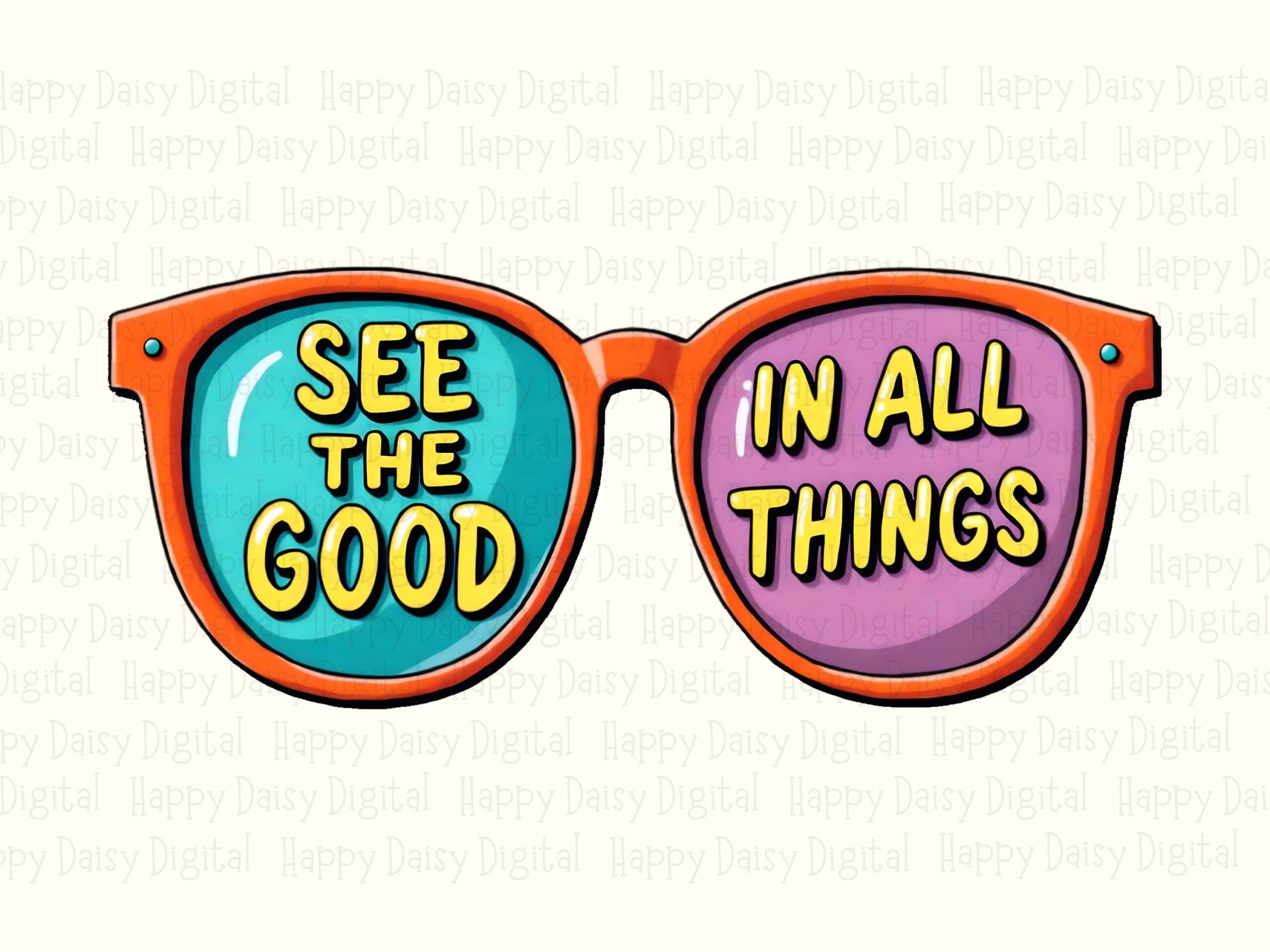 Good Vibes Shades PNG | Sublimation Commercial Use POD - Image 2
