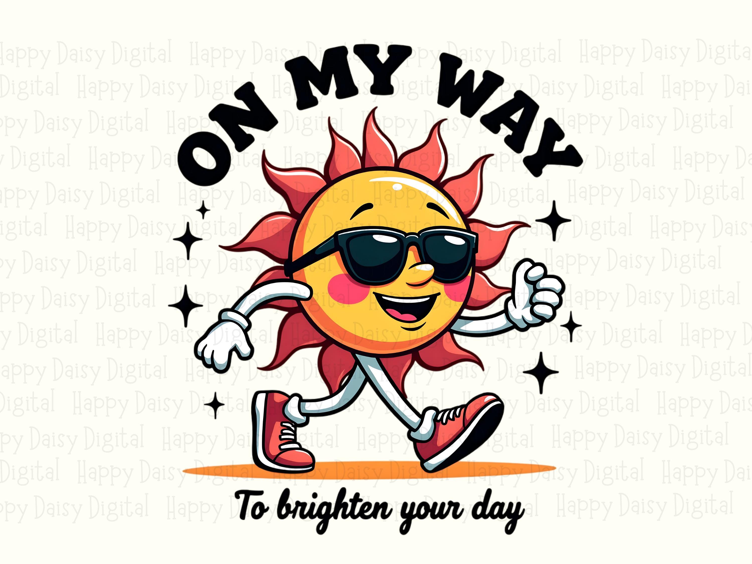 Sunny Stroll PNG | Sublimation Commercial Use POD - Image 2