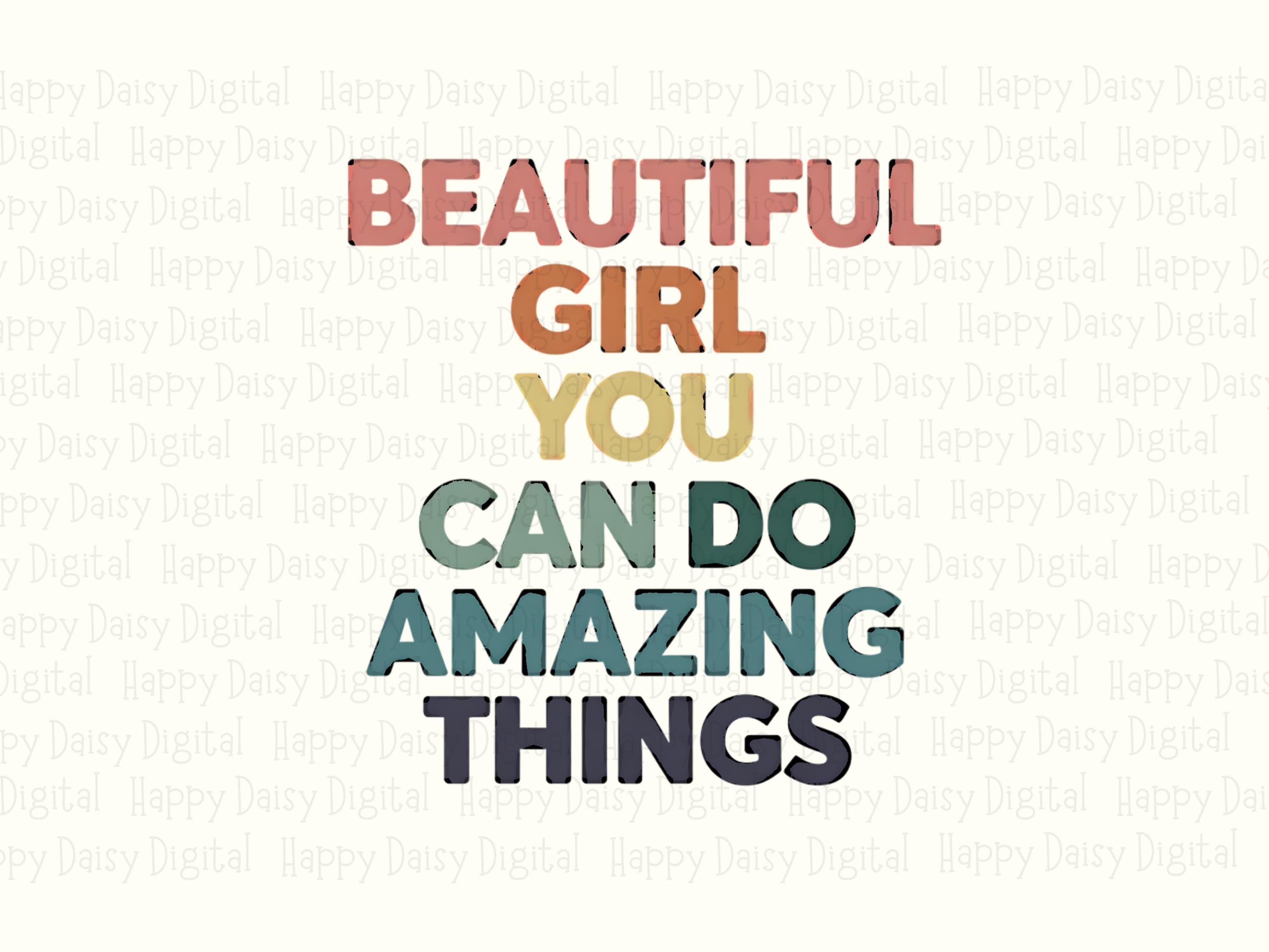 Beautiful Girl PNG | Sublimation Commercial Use POD - Image 2