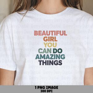 Beautiful Girl PNG | Sublimation Commercial Use POD