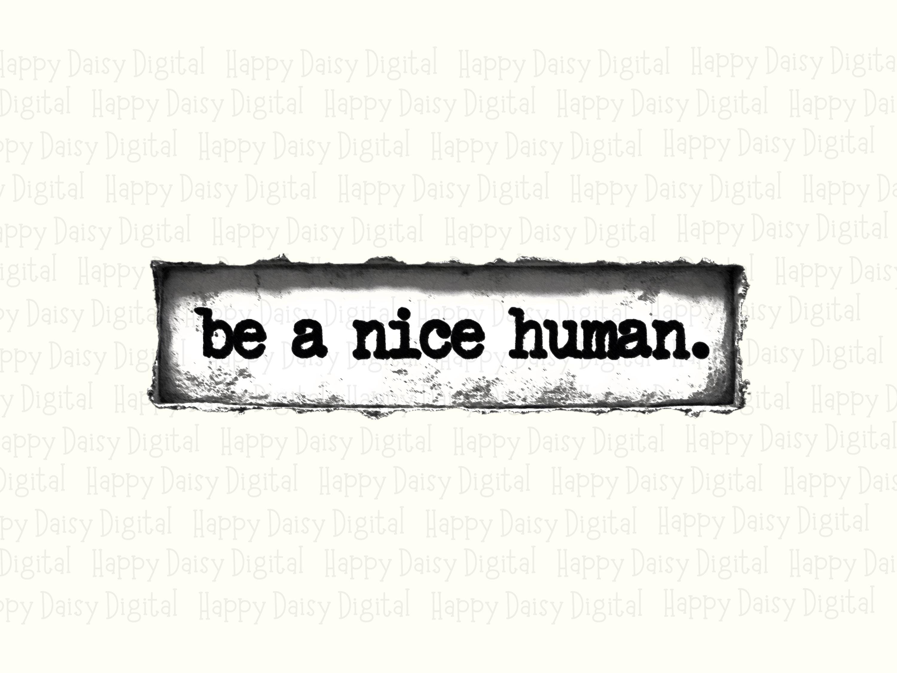 Nice Human Stamp PNG | Sublimation Commercial Use POD - Image 2